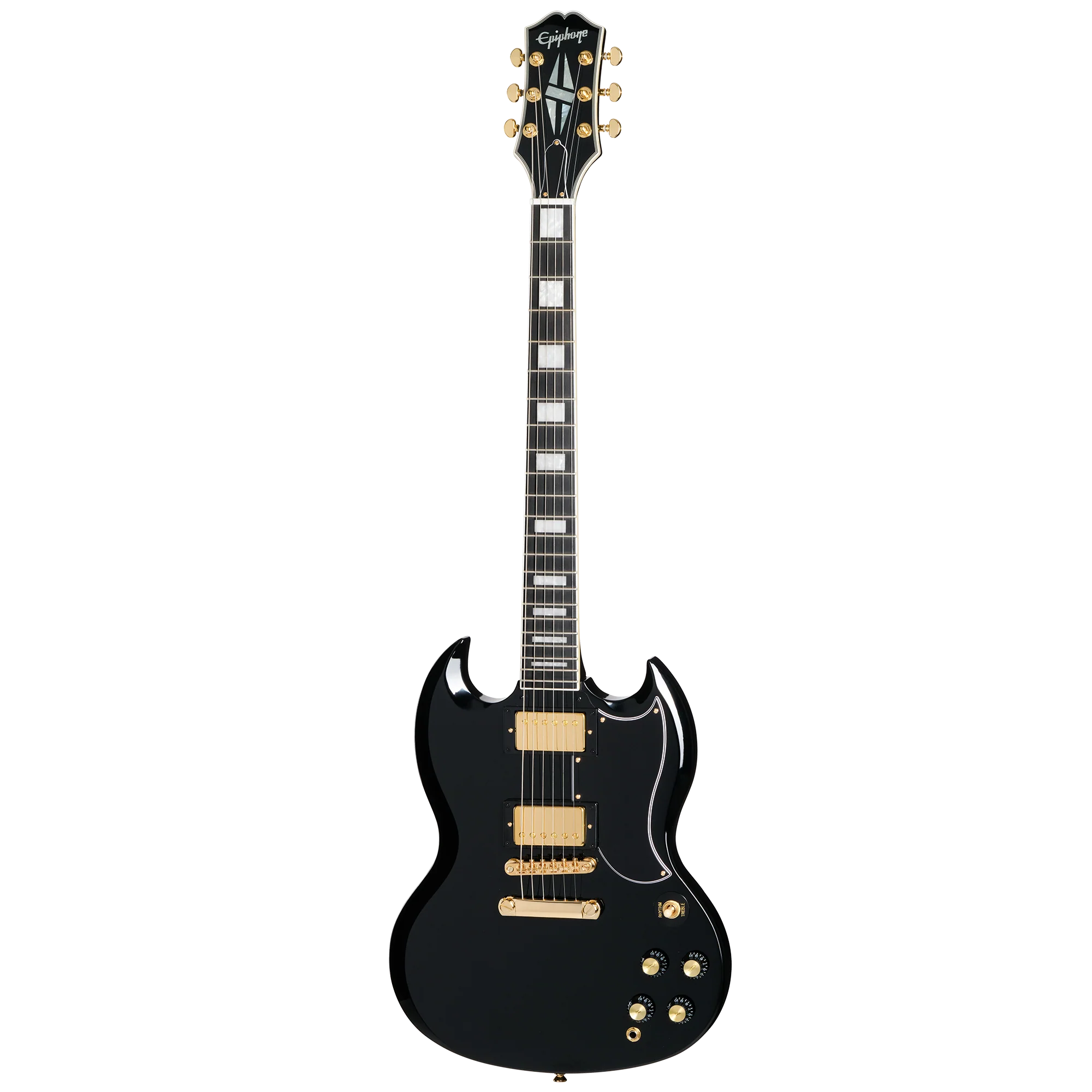 Epiphone SG Custom, Ebony - Image 3