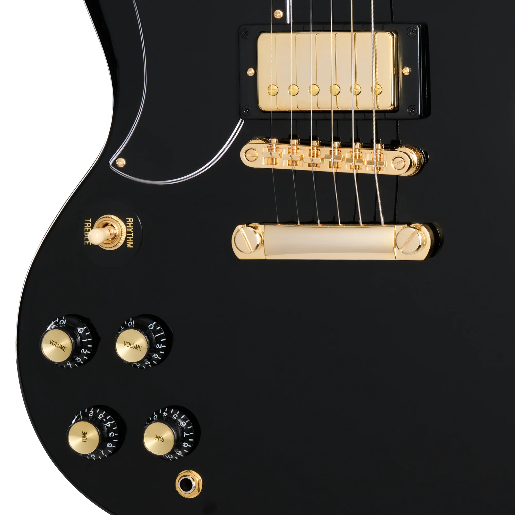 Epiphone SG Custom, Left-Handed, Ebony - Image 7