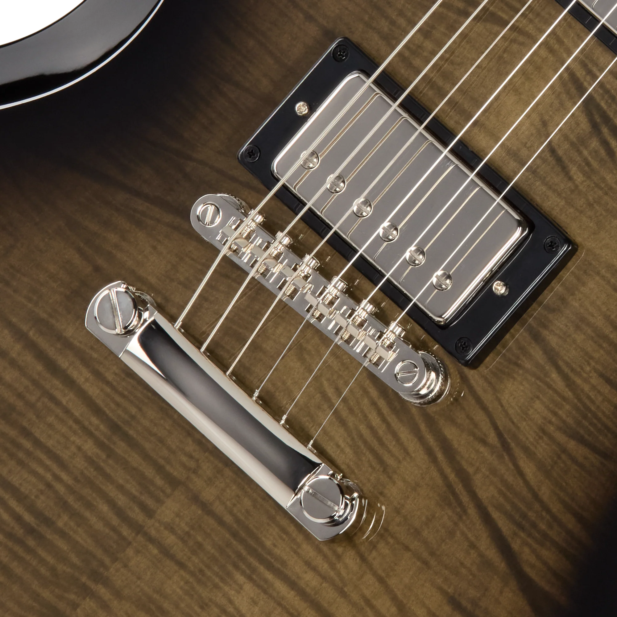 Epiphone SG Custom Modern Figured, Translucent Ebony Burst, Exclusive - Image 7