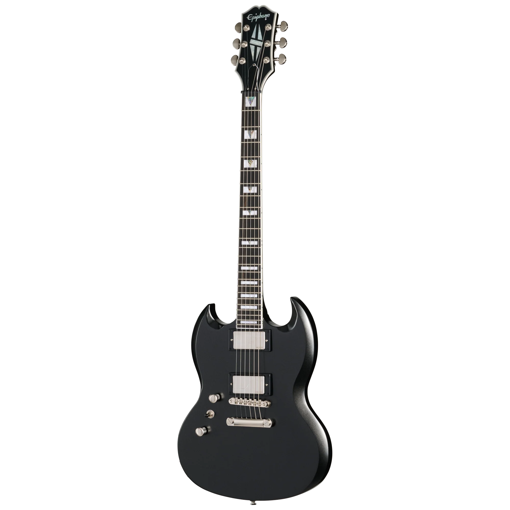Epiphone SG Prophecy, Left-Handed, Aged Jet Black Metallic - Image 3