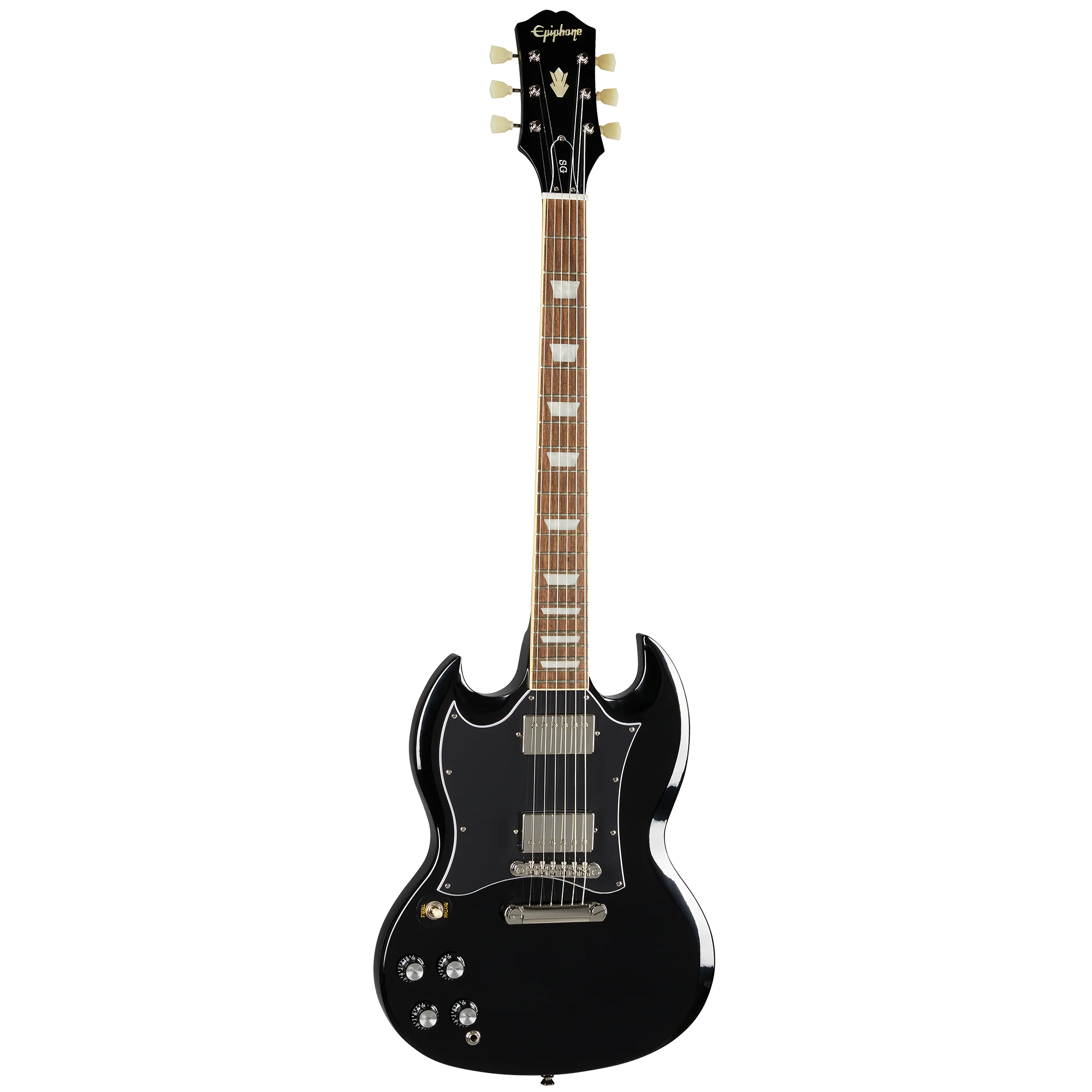 Epiphone SG Standard, Left-Handed, Ebony - Image 3
