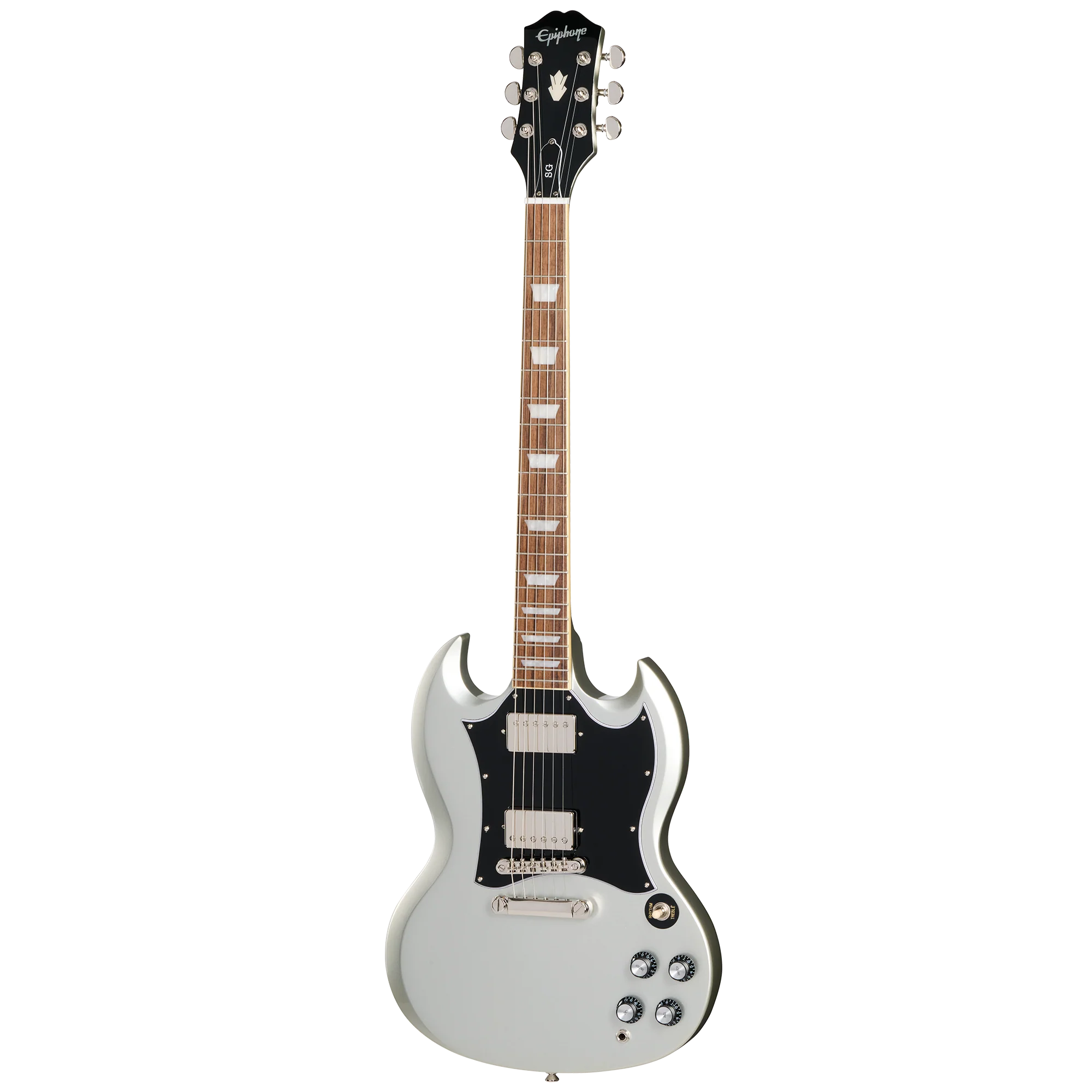 Epiphone SG Standard, Silver Mist - Image 3
