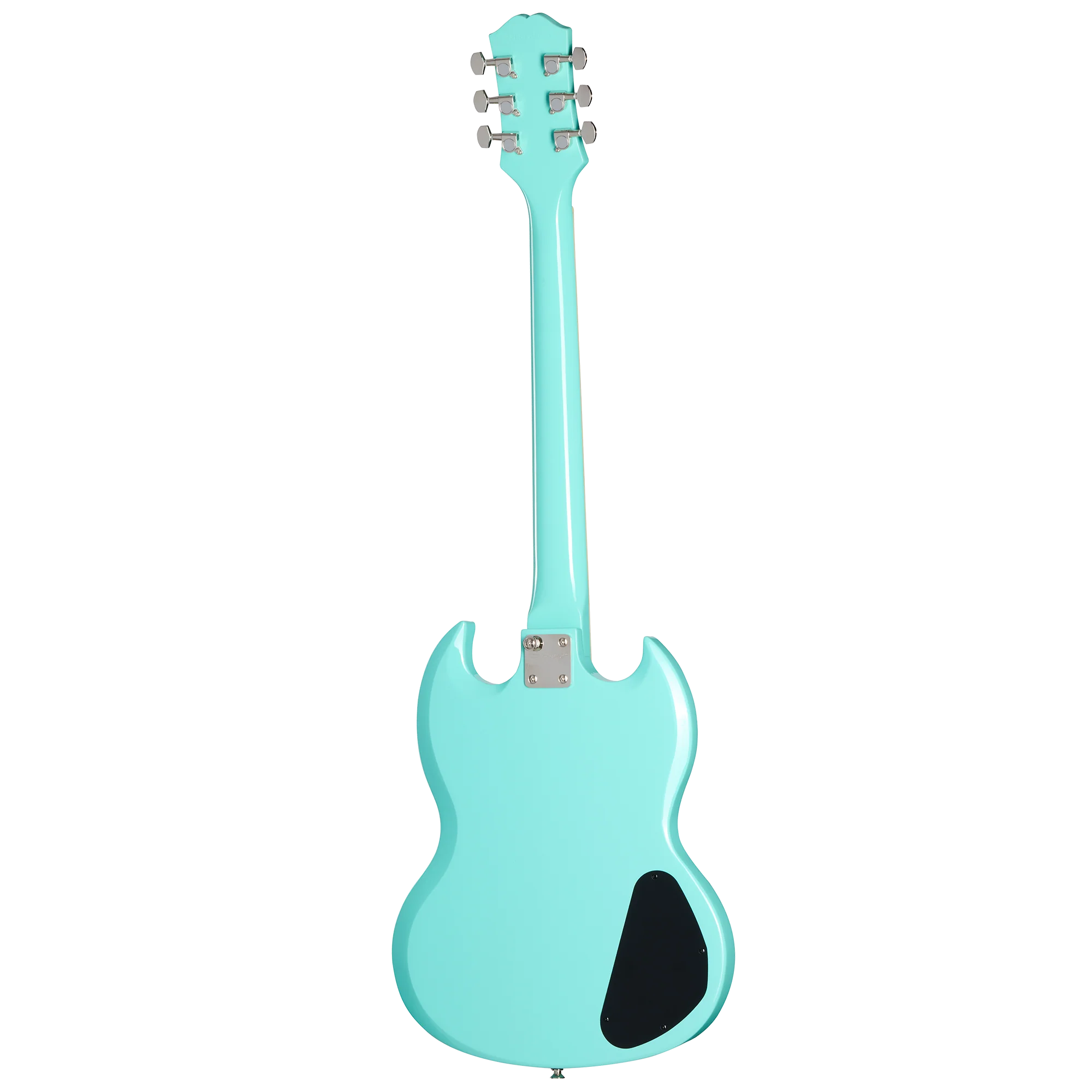 Epiphone SG Tribute, Left-Handed, Aqua, Exclusive - Image 4