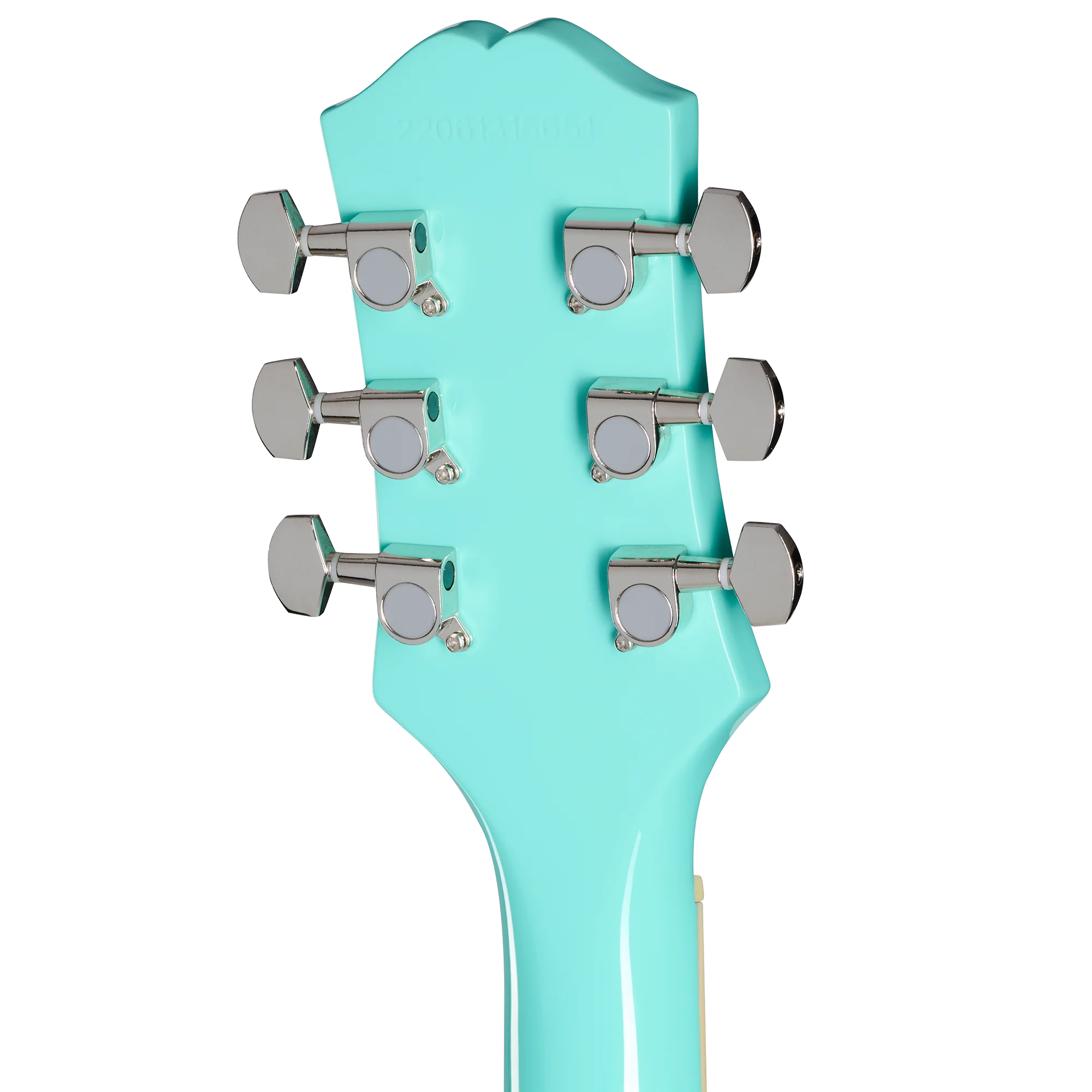 Epiphone SG Tribute, Left-Handed, Aqua, Exclusive - Image 6