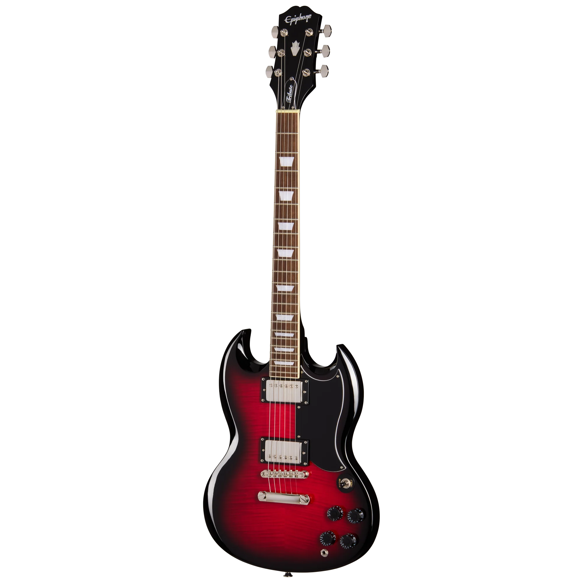 Epiphone SG Tribute Plus, Cherry Burst - Image 3