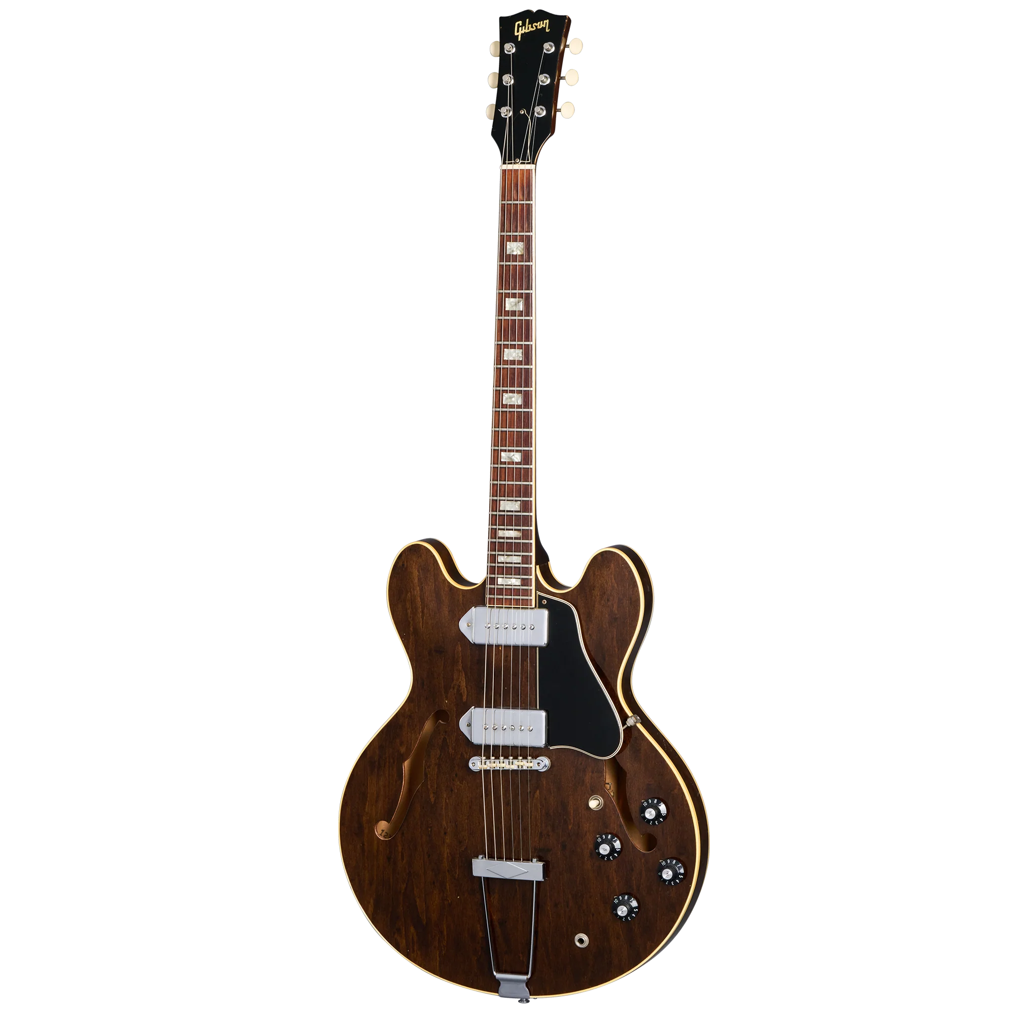 Gibson Certified Vintage 1969 Gibson ES-330TDW, Walnut - Image 3