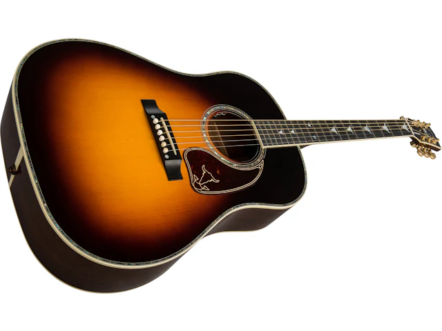 Gibson 30th Anniversary J-45 Montana Custom, Sunset Burst (Gibson Hardshell Case Included), Autumn Burst - Image 11