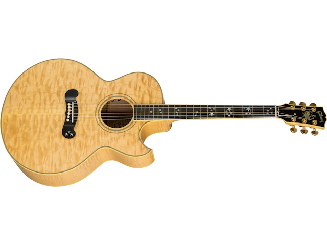 Gibson 30th Anniversary Starburst, Transparent Amber (Gibson Hardshell Case Included), Triple Antique - Image 7