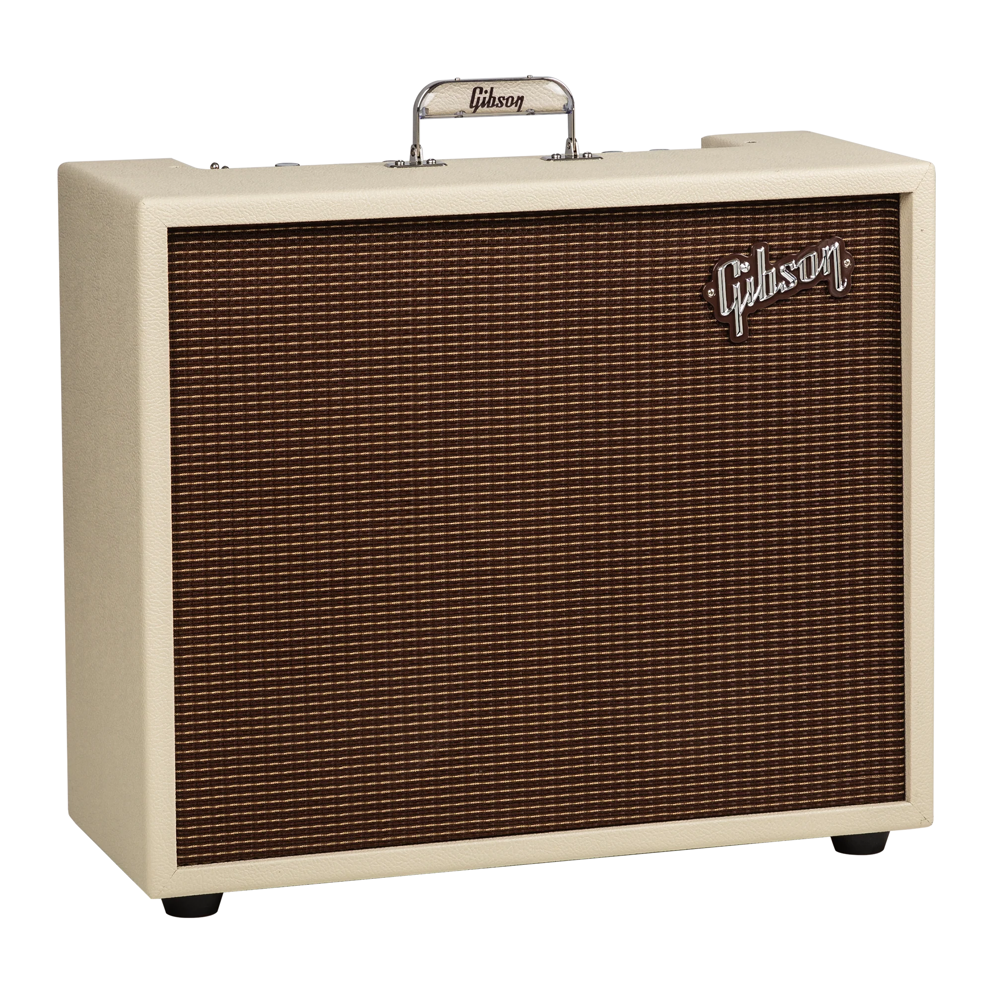 Gibson Dual Falcon 20 2x10 Combo, EU, Cream Bronco Vinyl with Oxblood Grille - Image 3