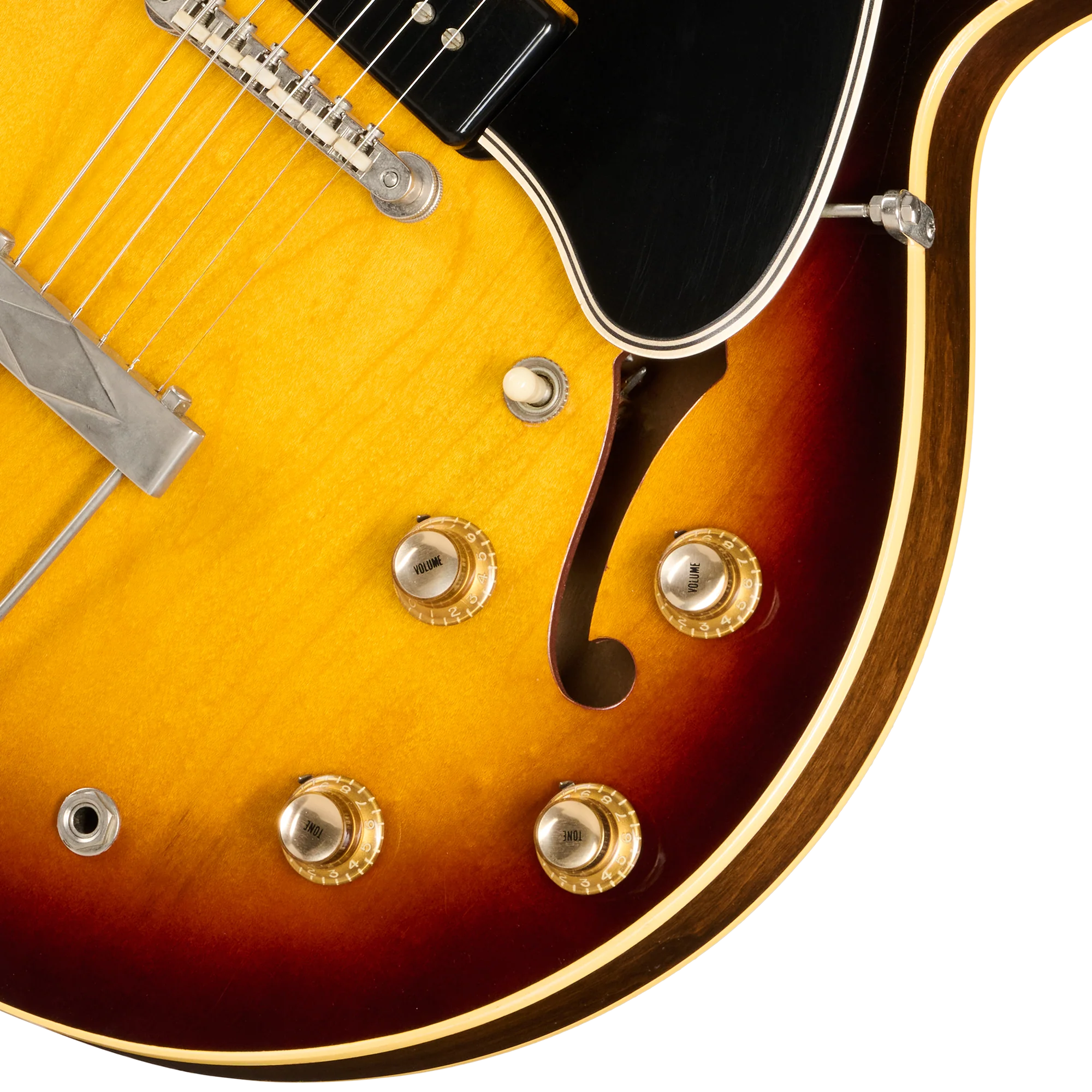 Gibson Certified Vintage 1962 Gibson ES-330TD, Sunburst - Image 8