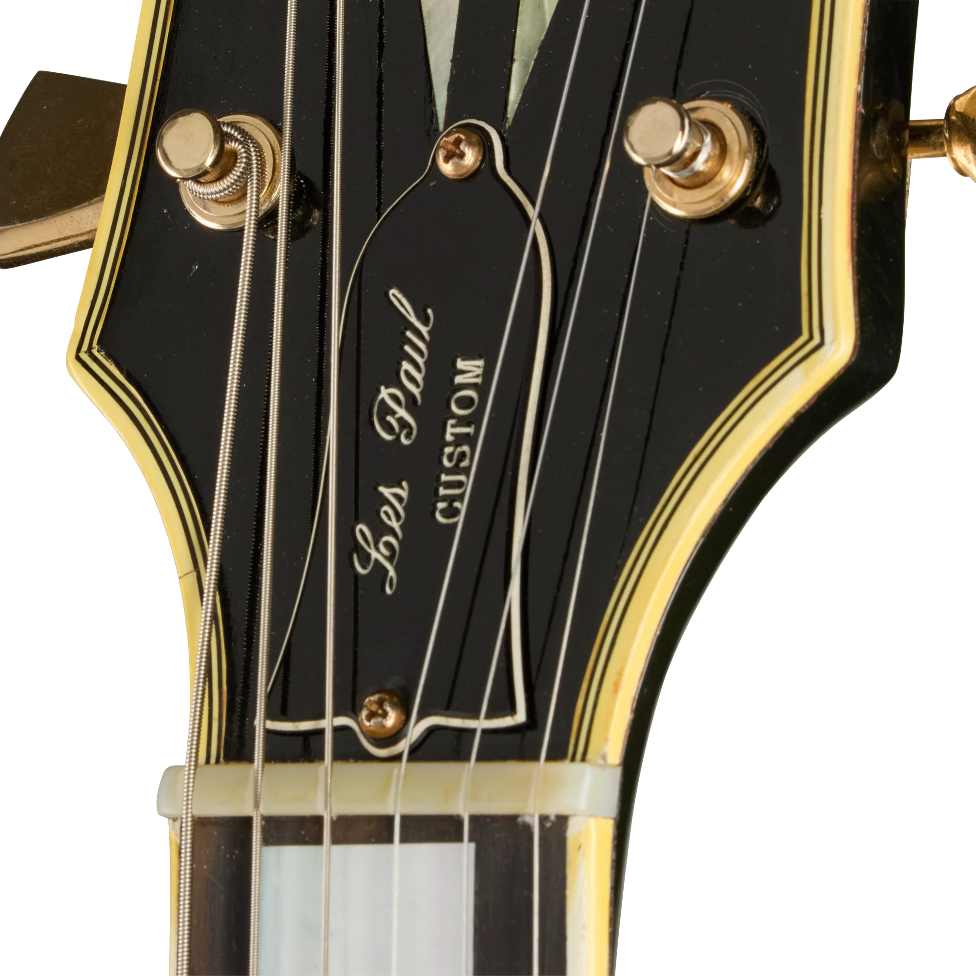 Gibson Certified Vintage 1969 Gibson Les Paul Custom, Ebony - Image 12