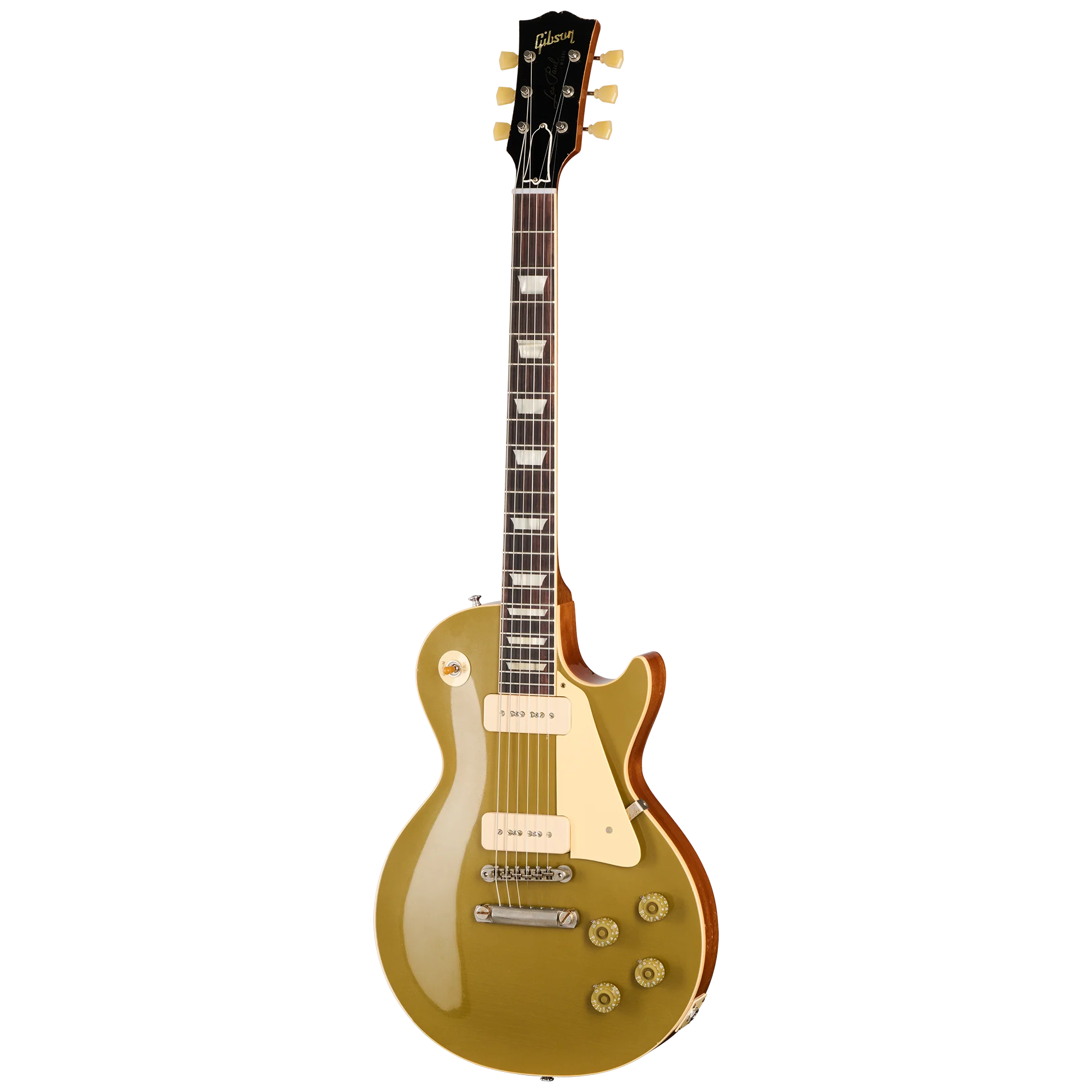 Gibson Custom 1955 NAMM Show Commemorative Edition Les Paul, Nugget Gold - Image 2