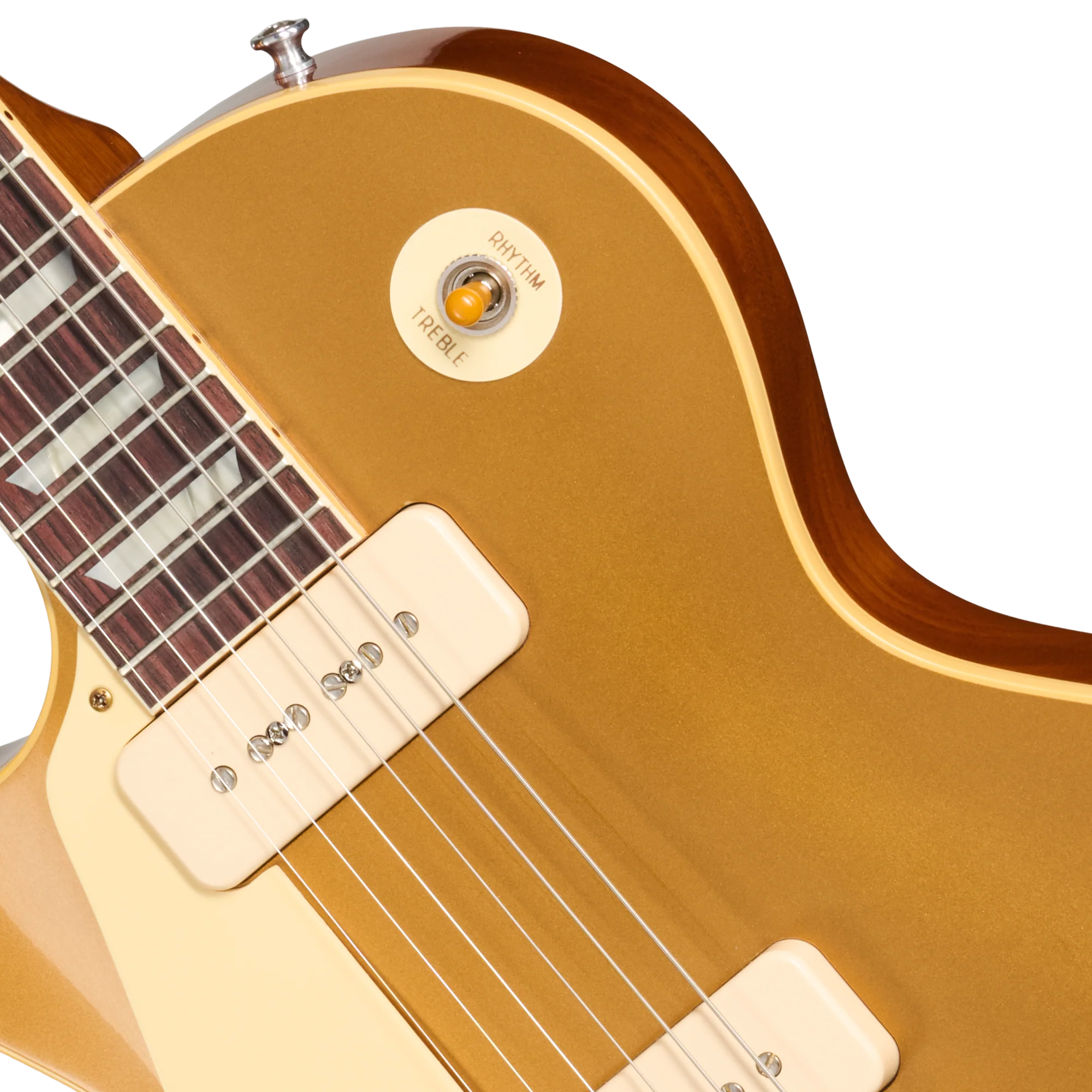 Gibson Custom 1956 Les Paul Goldtop Reissue VOS, Left-Handed, Double Gold - Image 7