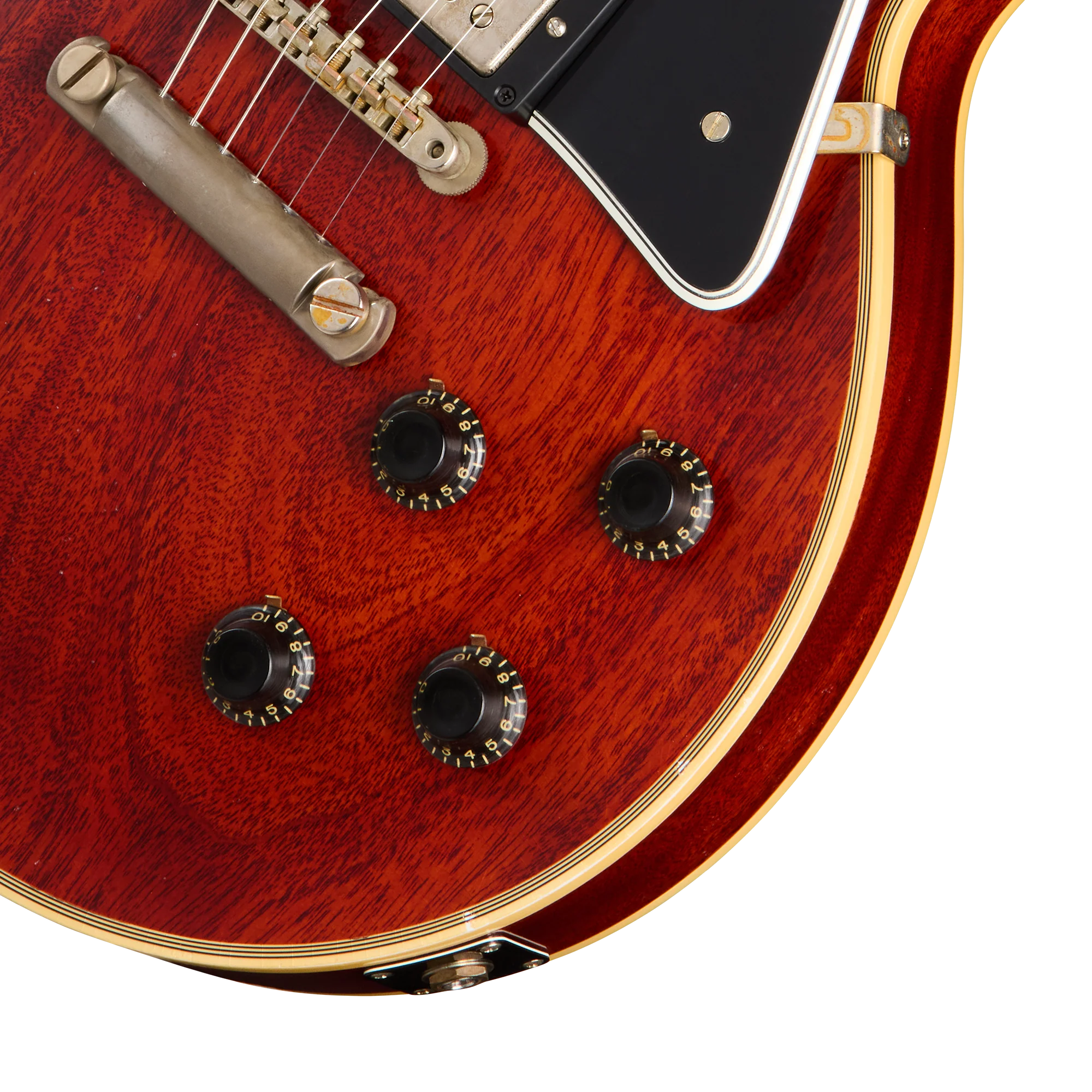 Gibson Custom 1957 Les Paul Custom Reissue, Light Aged, Antique Cherry - Image 8