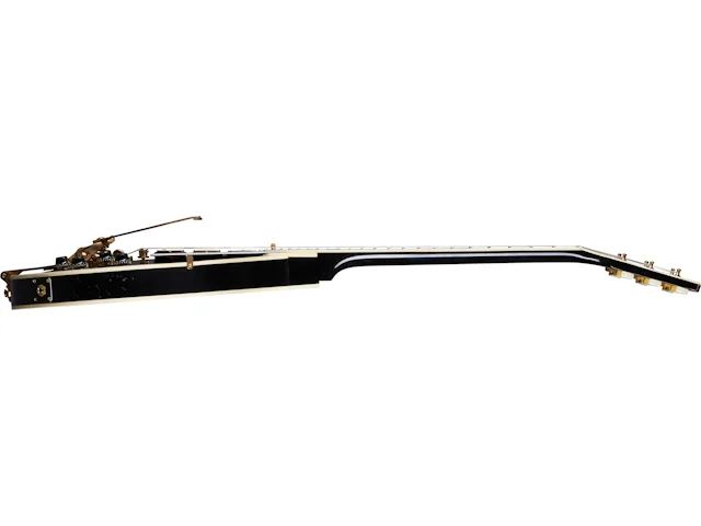 Gibson Custom 1957 Les Paul Custom Reissue 3-Pickup Bigsby, Light Aged, Ebony - Image 9
