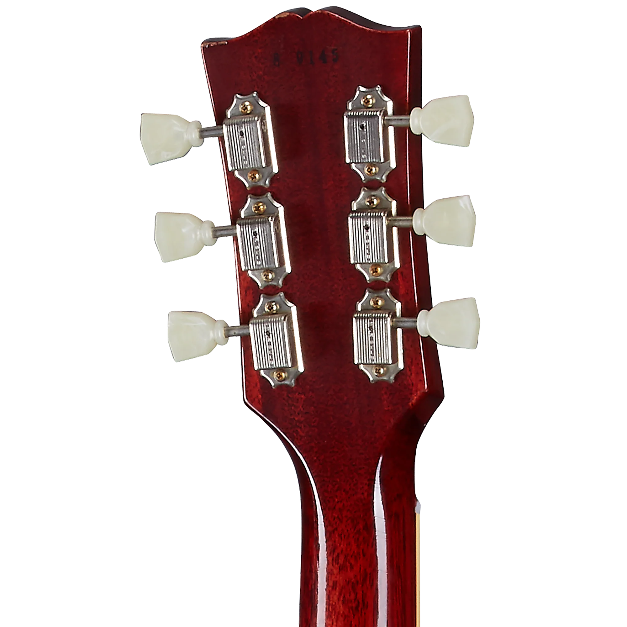 Gibson Custom 1958 Les Paul Standard Reissue, Ultra Light Aged, Bourbon Burst - Image 6