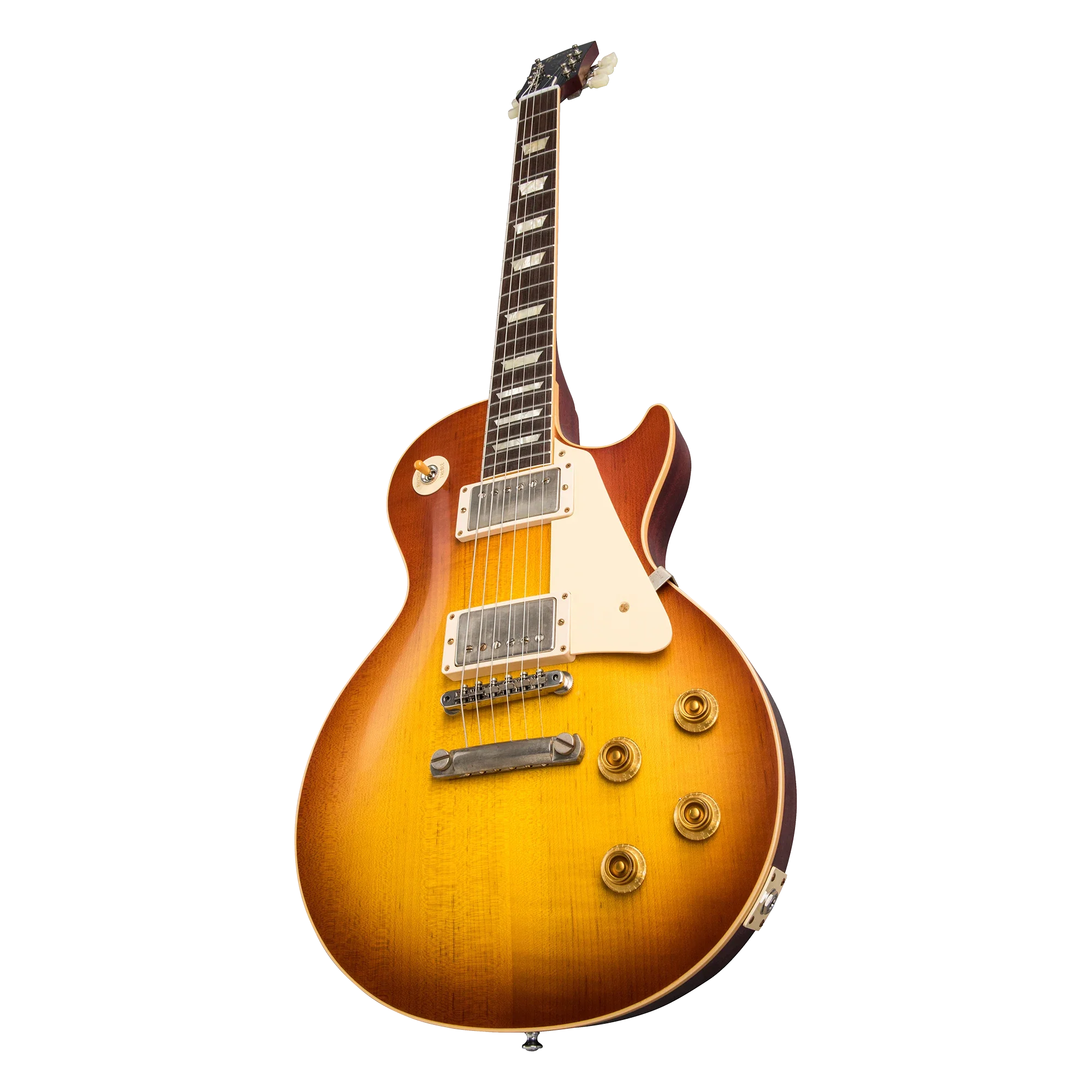 Gibson Custom 1958 Les Paul Standard Reissue, VOS, Iced Tea Burst - Image 4