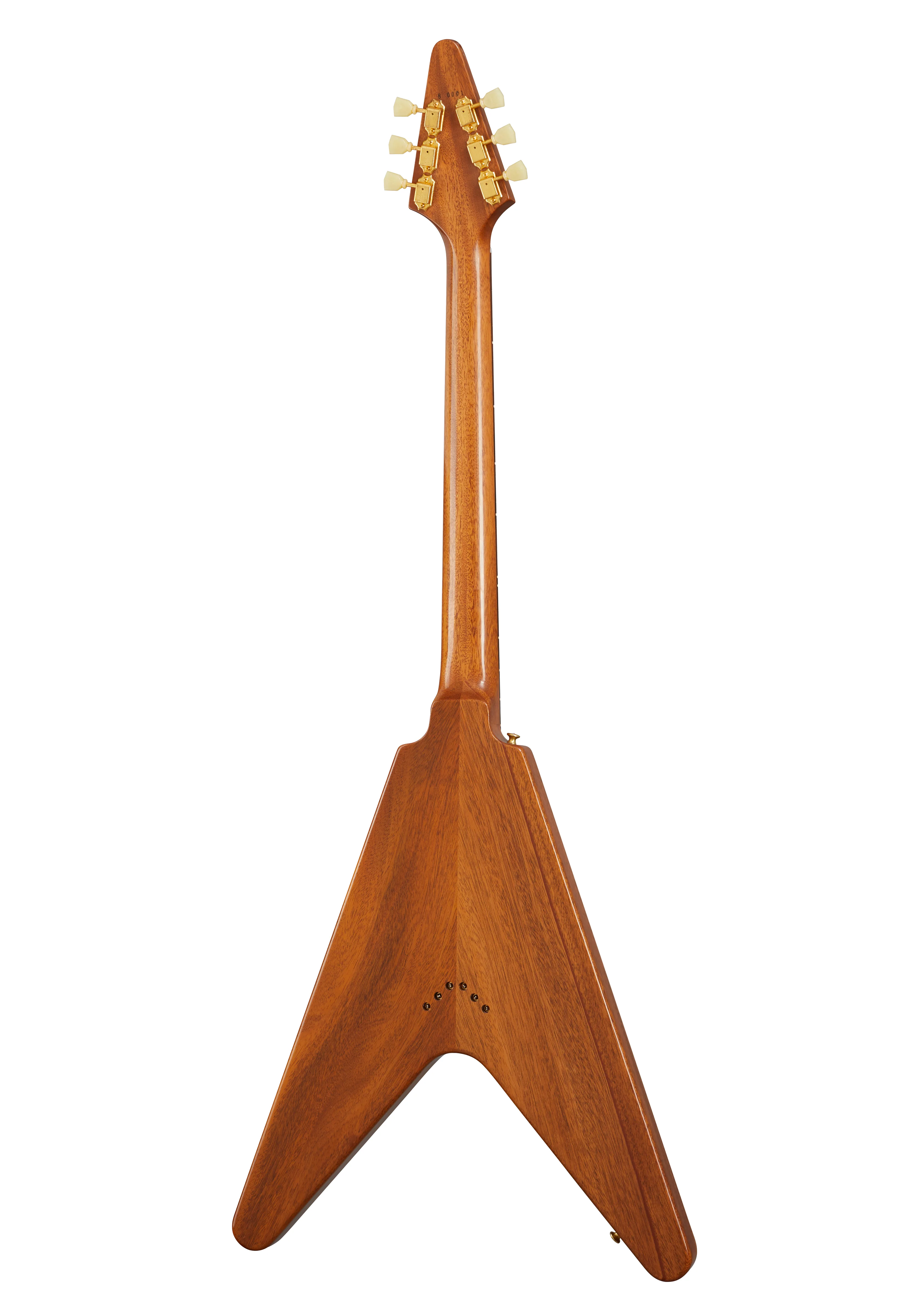 Gibson Custom 1958 Mahogany Flying V Reissue VOS, Walnut - Image 2