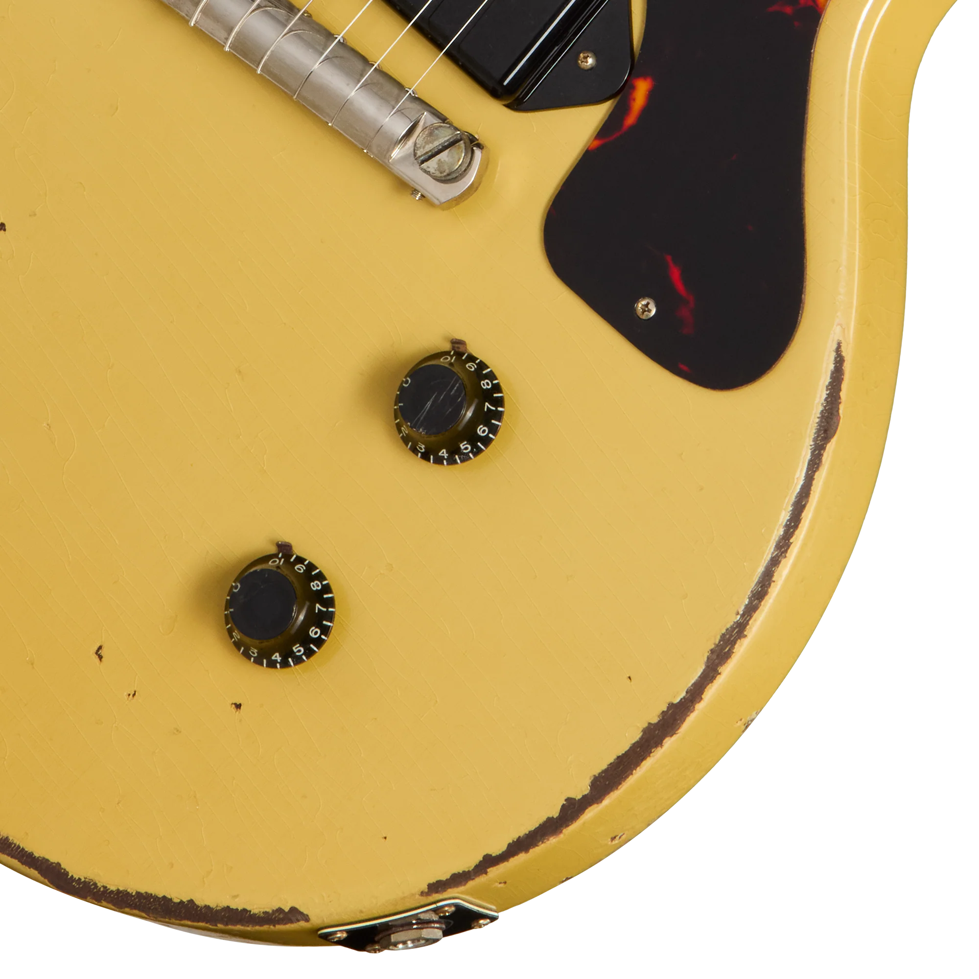 Gibson Custom 1960 Les Paul Junior Reissue, Ultra Heavy Aged, TV Yellow - Image 8