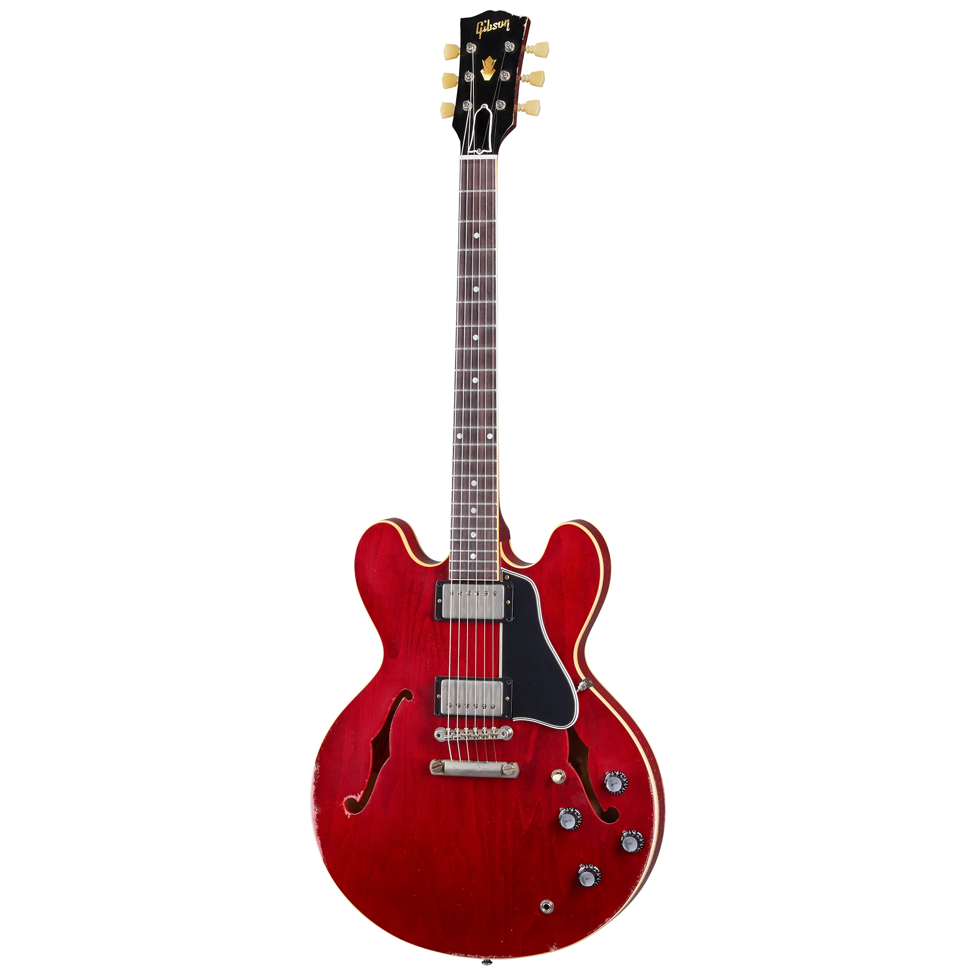 Gibson Custom 1961 ES-335 Reissue, Heavy Aged, Sixties Cherry - Image 3