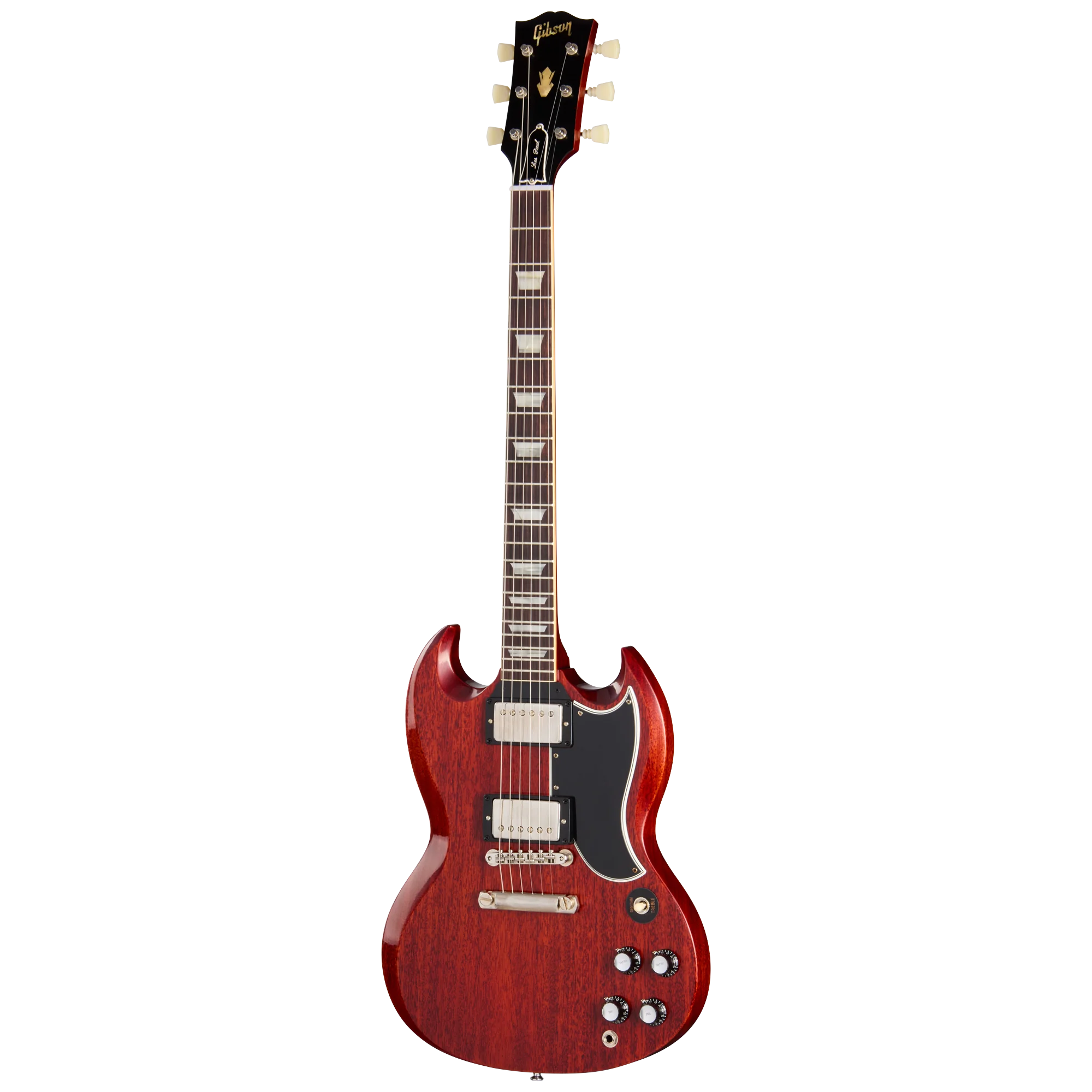 Gibson Custom 1961 Les Paul SG Standard Reissue Stop Bar, VOS, Cherry Red - Image 3