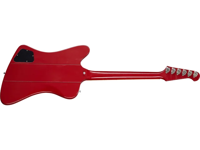 Gibson Custom 1963 Firebird V with Maestro Vibrola, Light Aged, Cardinal Red - Image 10