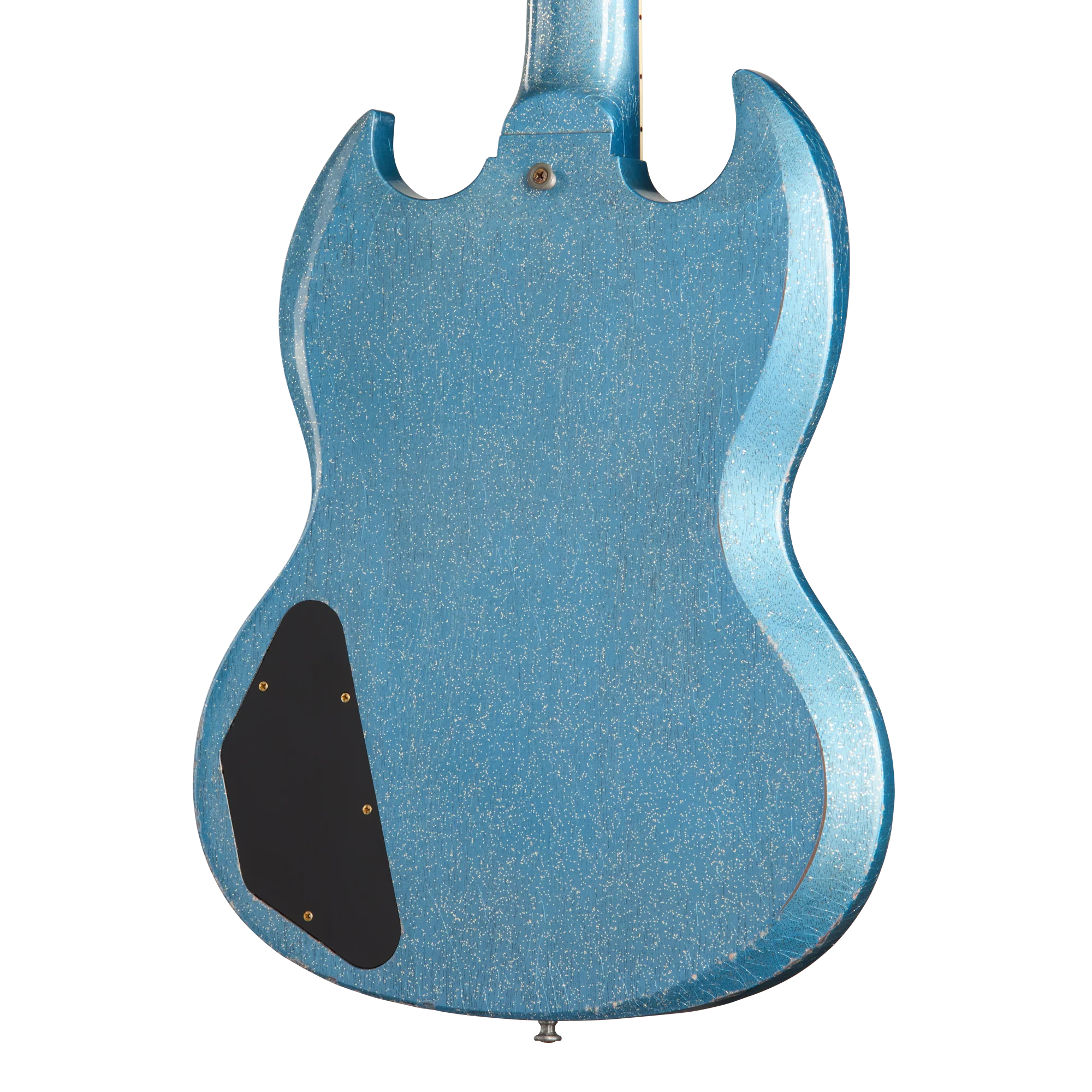 Gibson Custom 1963 SG Special Reissue, Light Aged, TV Pelham Blue Sparkle - Image 2
