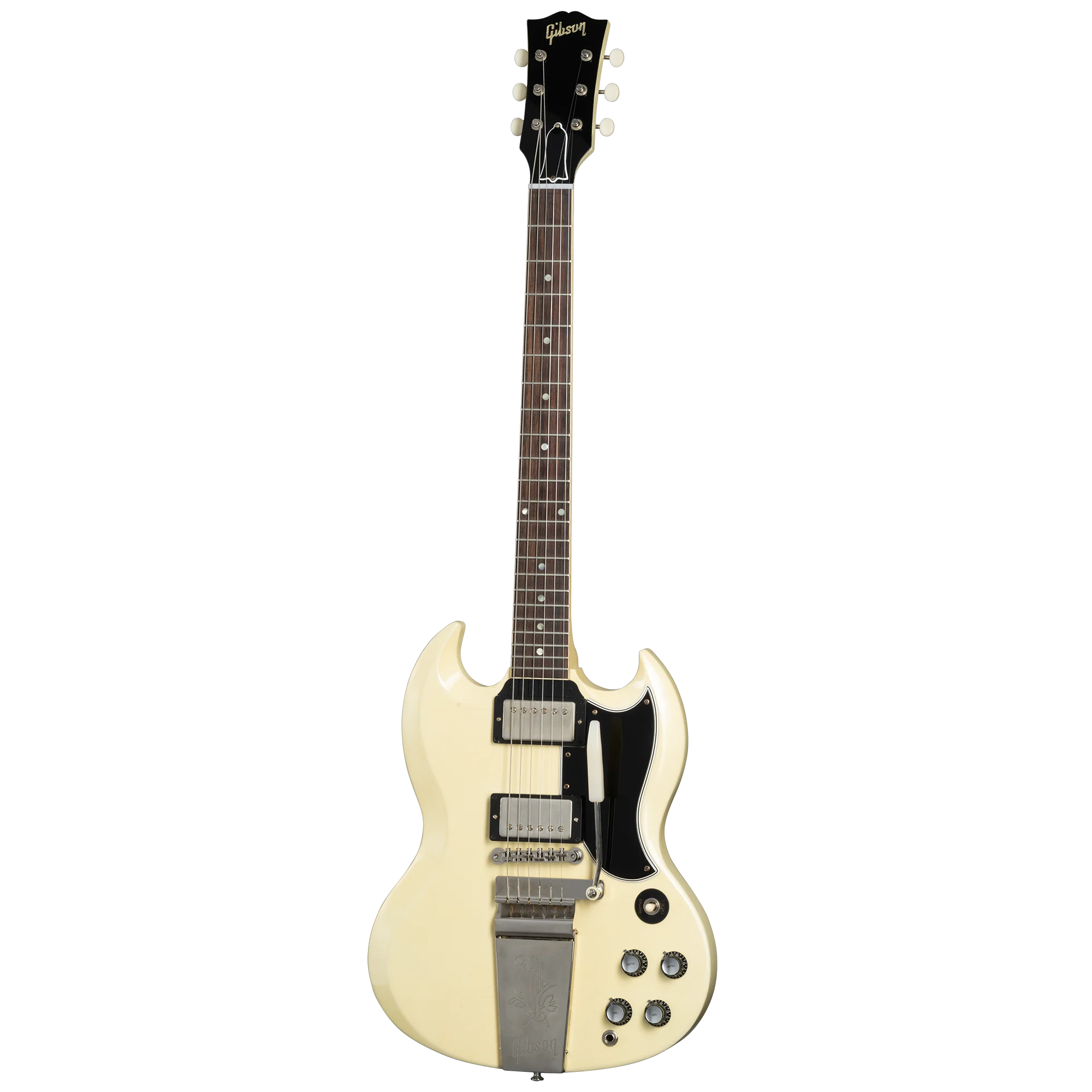 Gibson Custom 1963 SG Special Reissue, Ultra Light Aged, Classic White - Image 3