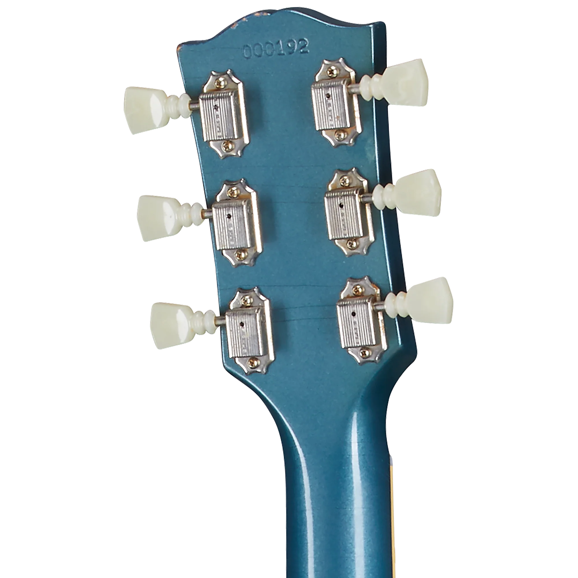 Gibson Custom 1964 SG Standard Reissue with Maestro, Ultra Light Aged, Pelham Blue - Image 6