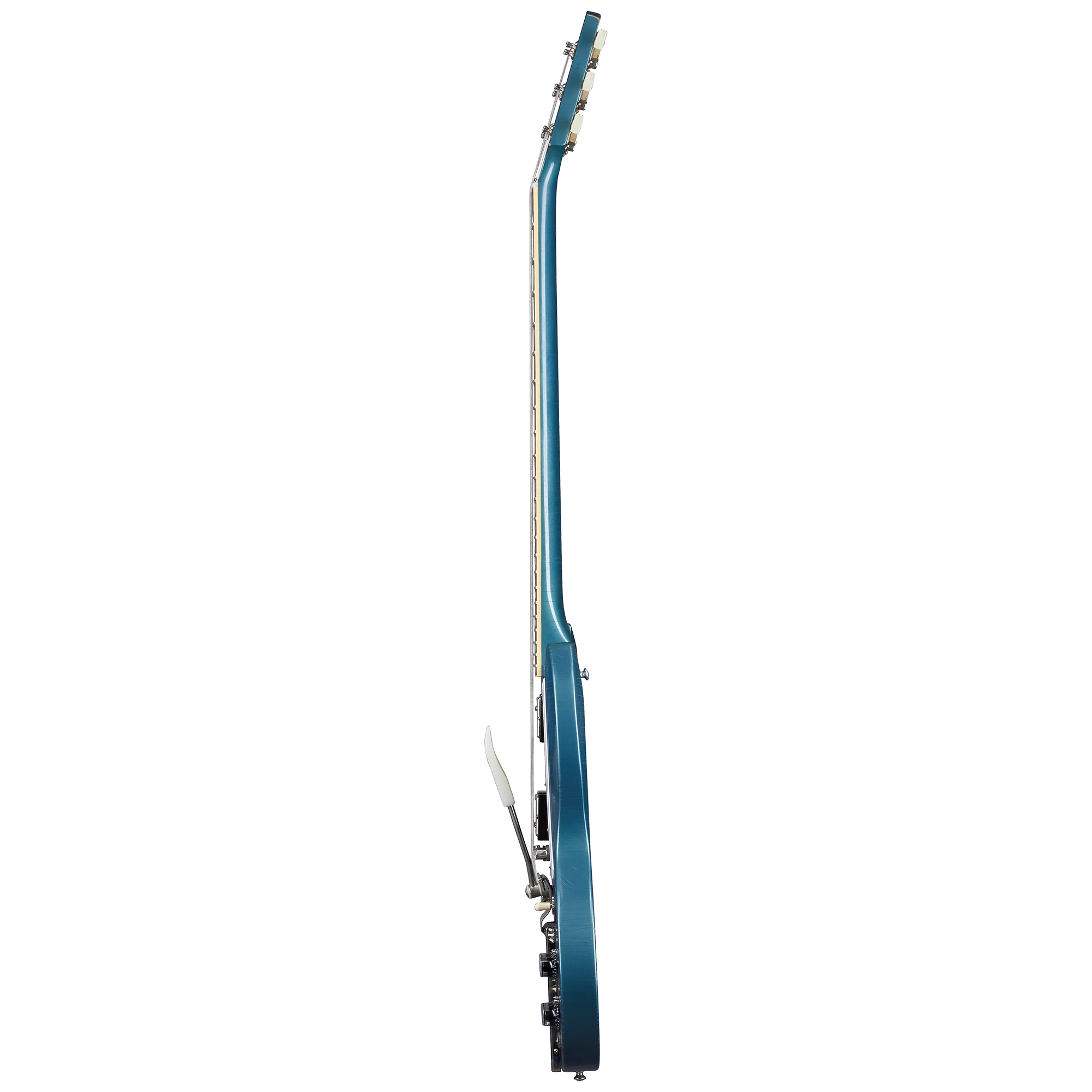 Gibson Custom 1964 SG Standard Reissue with Maestro, Ultra Light Aged, Pelham Blue - Image 7
