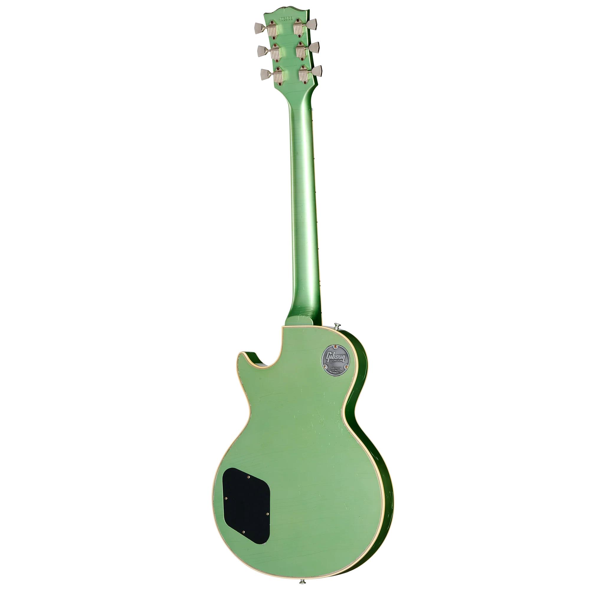 Gibson Custom 1968 Les Paul Custom Reissue, Light Aged, Jade Green - Image 4