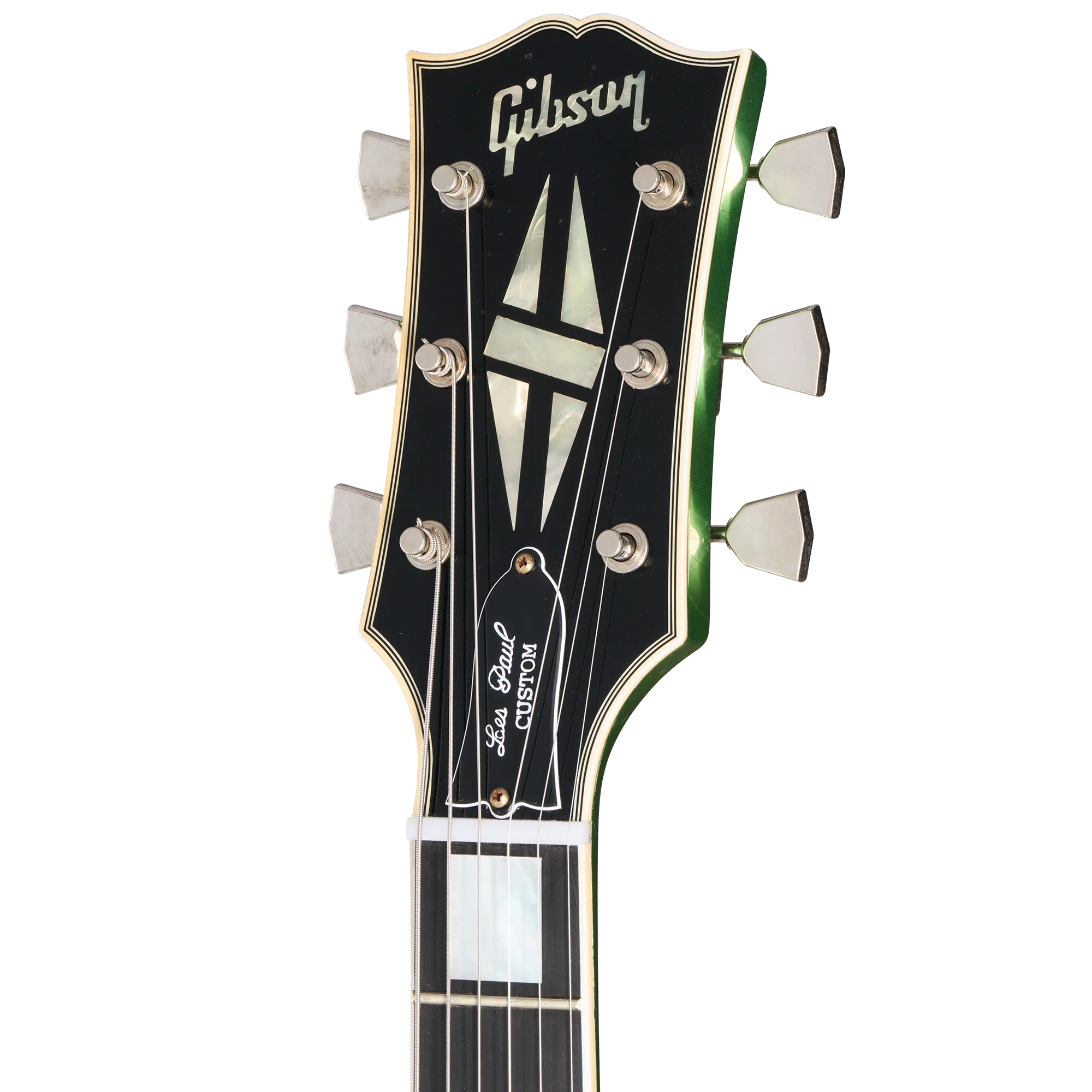 Gibson Custom 1968 Les Paul Custom Reissue, Light Aged, Jade Green - Image 5