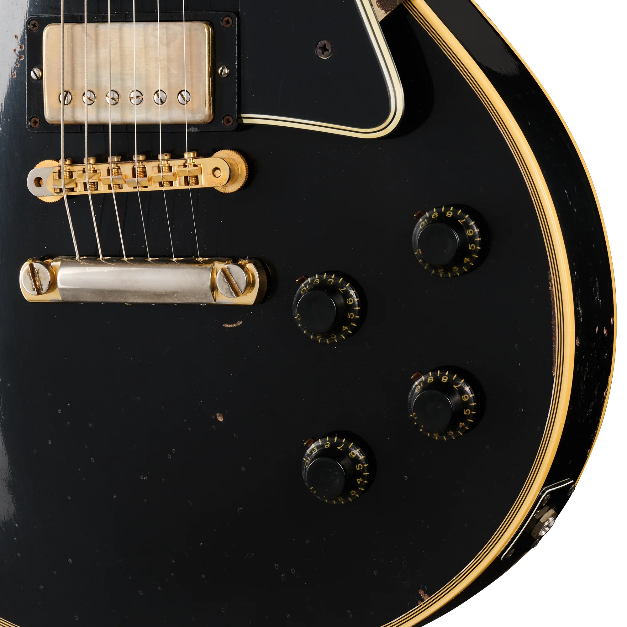 Gibson Custom Eric Clapton 1958 Les Paul Custom, Ebony - Image 9