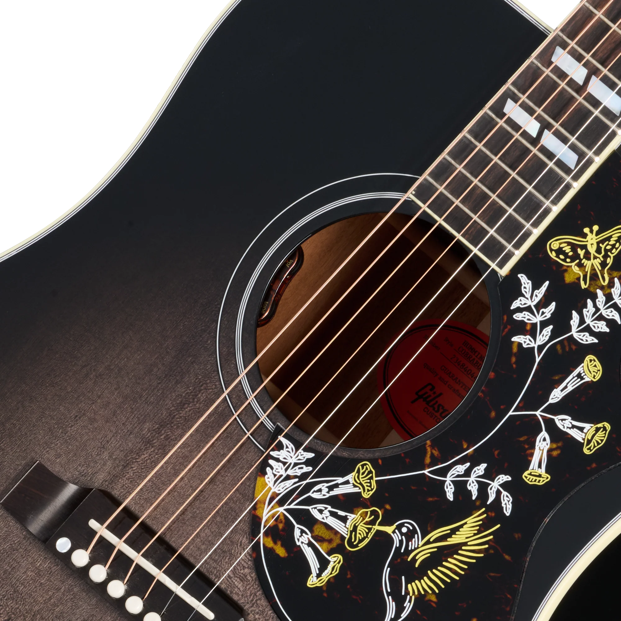 Gibson Custom Hummingbird Standard, Cobra Burst - Image 4