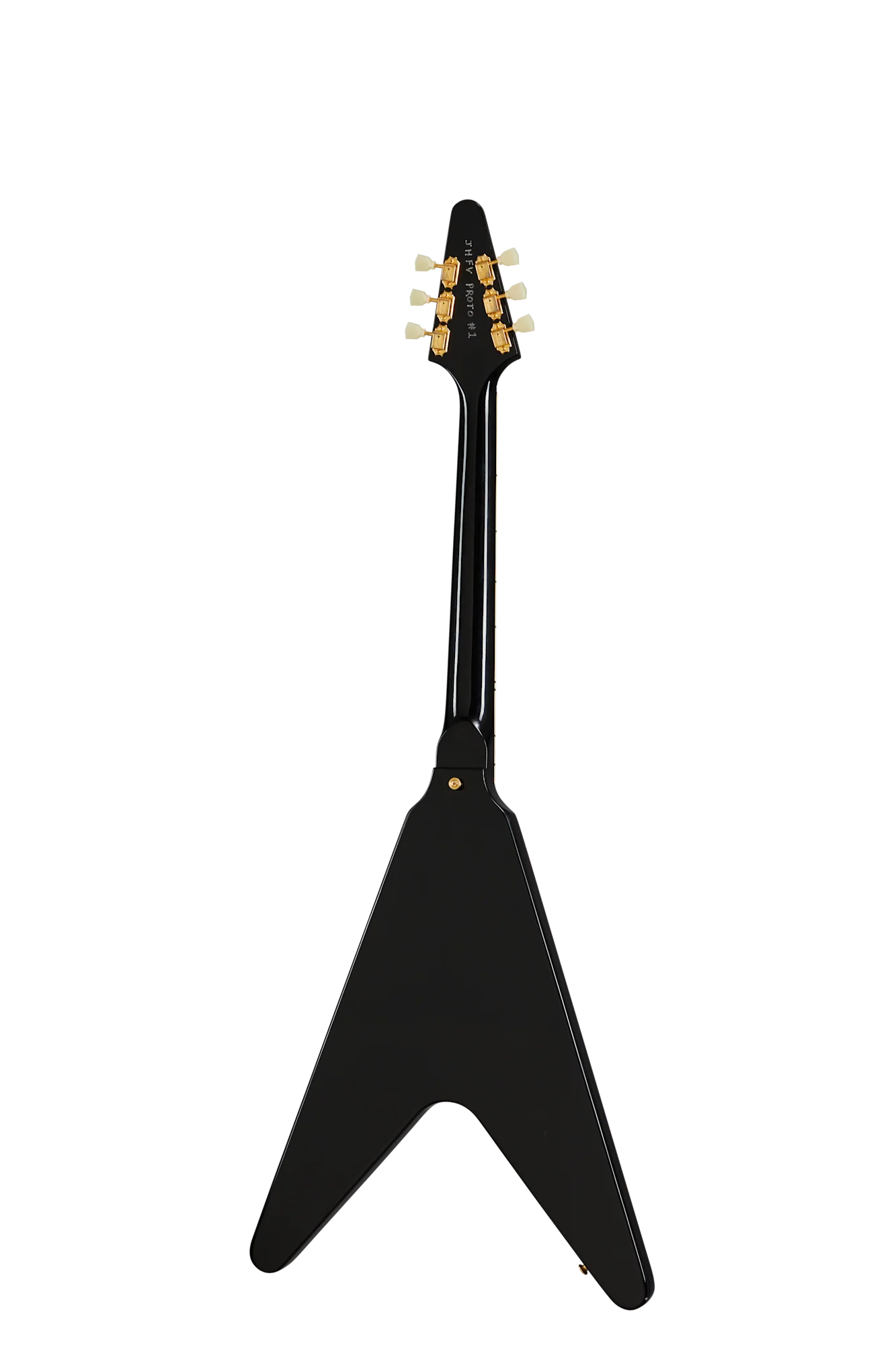 Gibson Custom Jimi Hendrix™ 1969 Flying V, Aged Ebony - Image 2