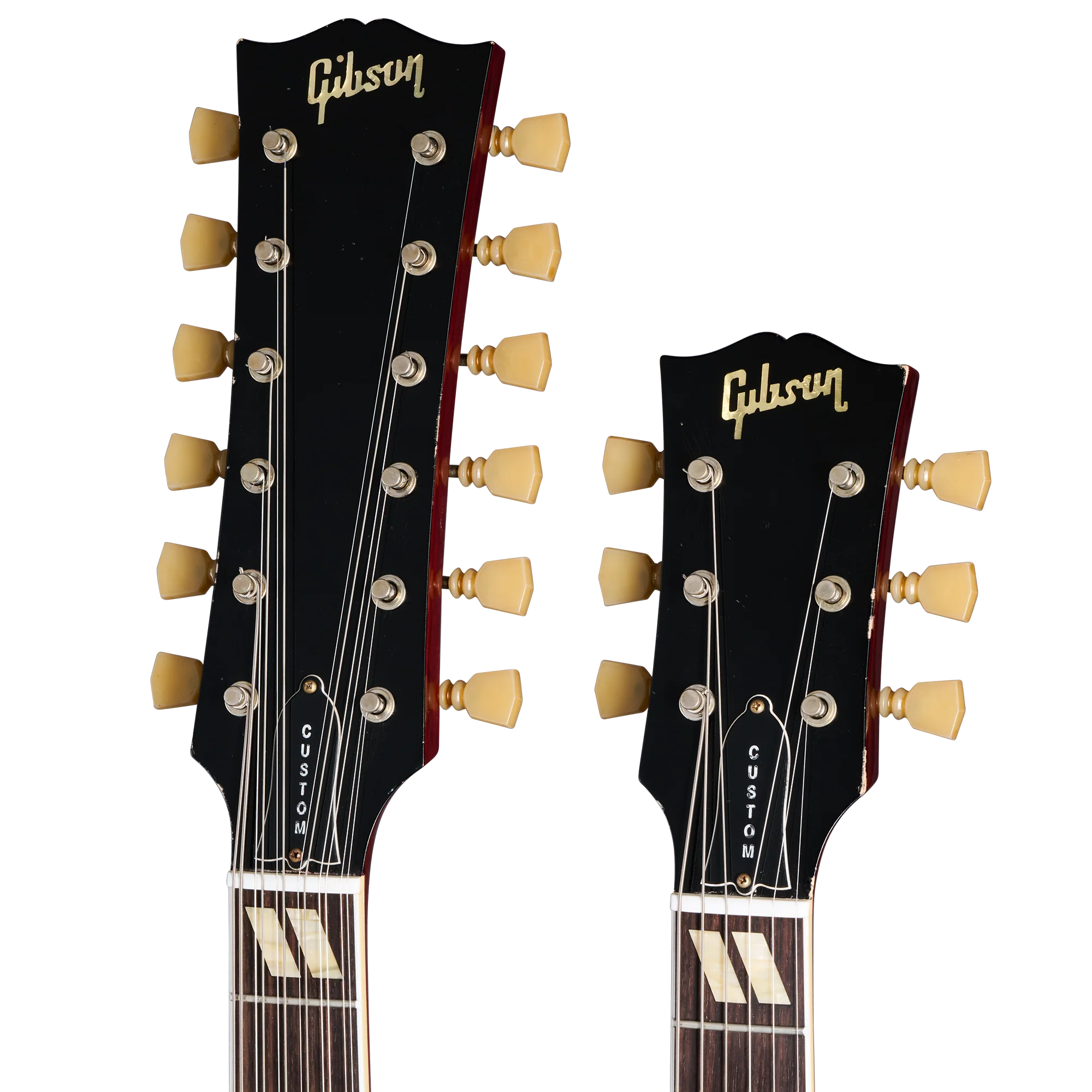 Gibson Custom Jimmy Page 1969 EDS-1275 Doubleneck Collector’s Edition, Signed, Exclusive, Cherry - Image 5