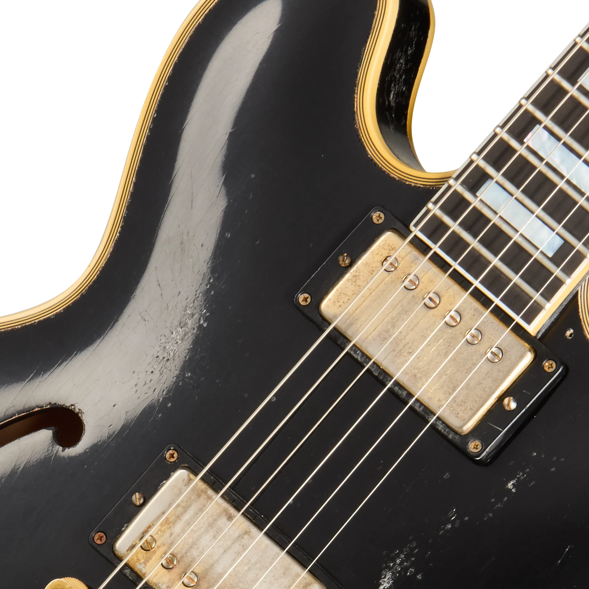 Gibson Custom Keith Richards 1960 ES-355 Collector’s Edition, Signed Label, Ebony - Image 7