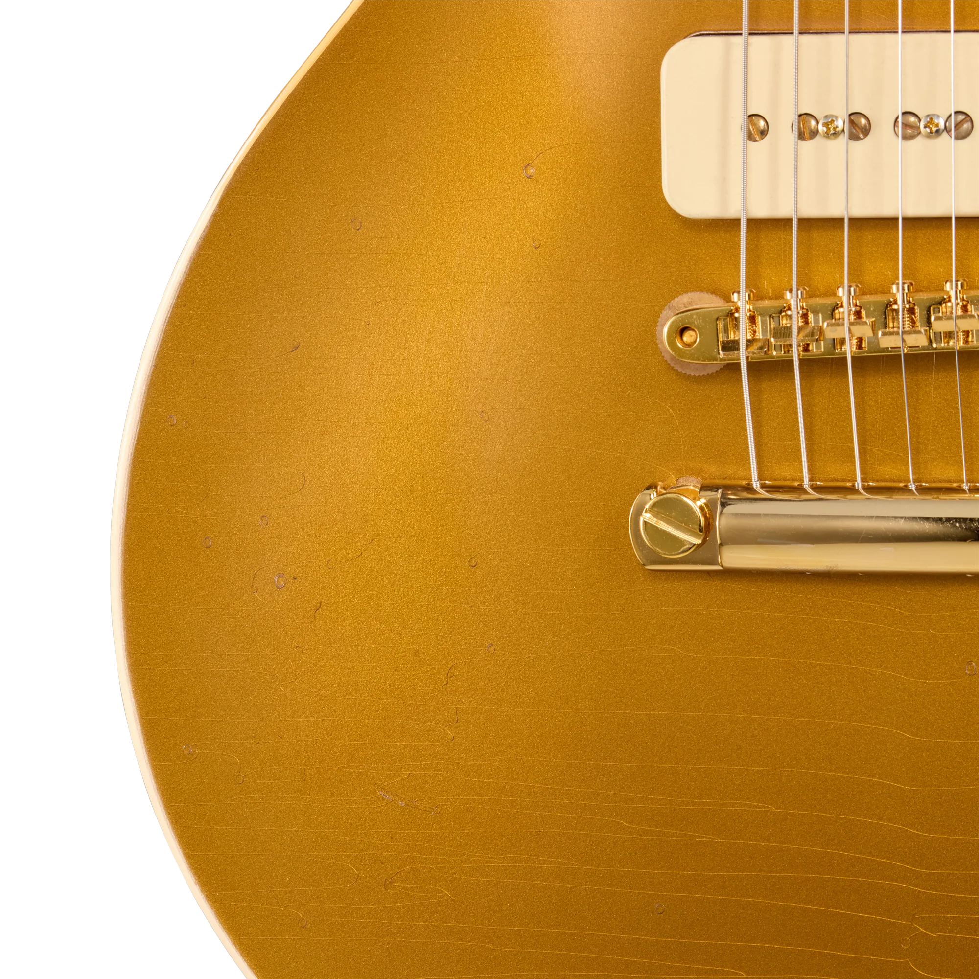 Gibson Custom LE 1956 Les Paul Reissue with Gold Hardware, Light Aged, All Double Gold - Image 13