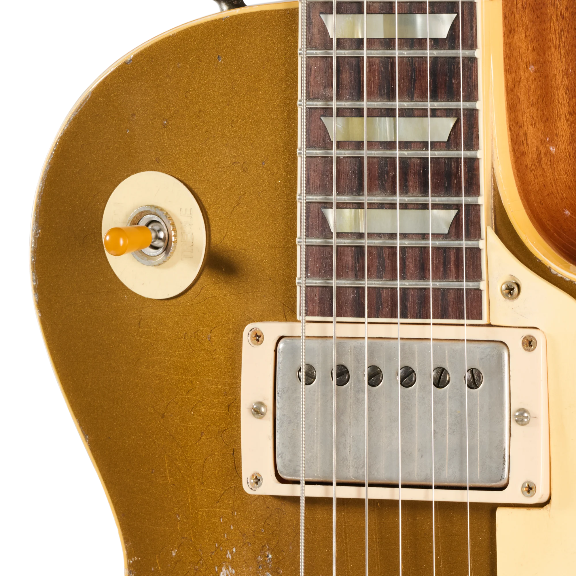 Gibson Custom LE 1957 Les Paul Reissue, Ultra Heavy Aged, Mustard Gold - Image 14