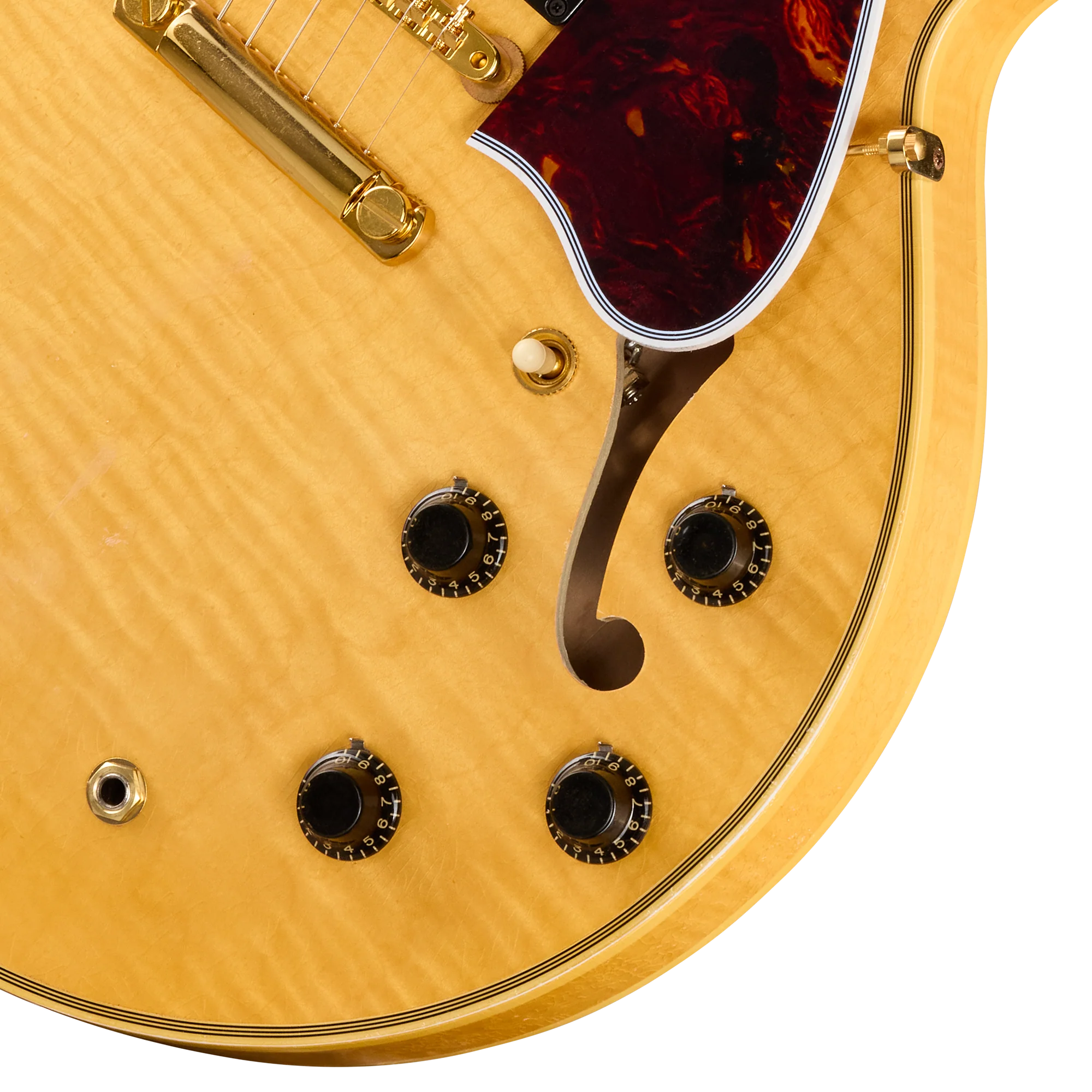 Gibson Custom LE 1960 ES-355 Reissue with Figured Maple, Light Aged, Antique Blonde - Image 8