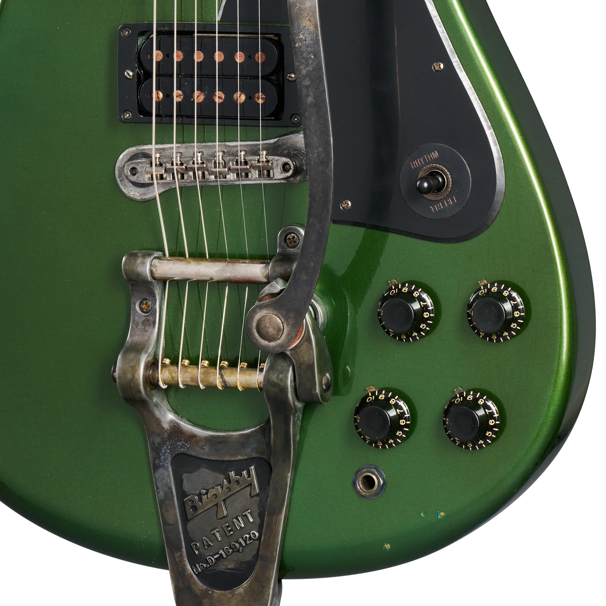 Gibson Custom Leo Scala Theodore Retroliner – British Racing Green, British Racing Green - Image 8