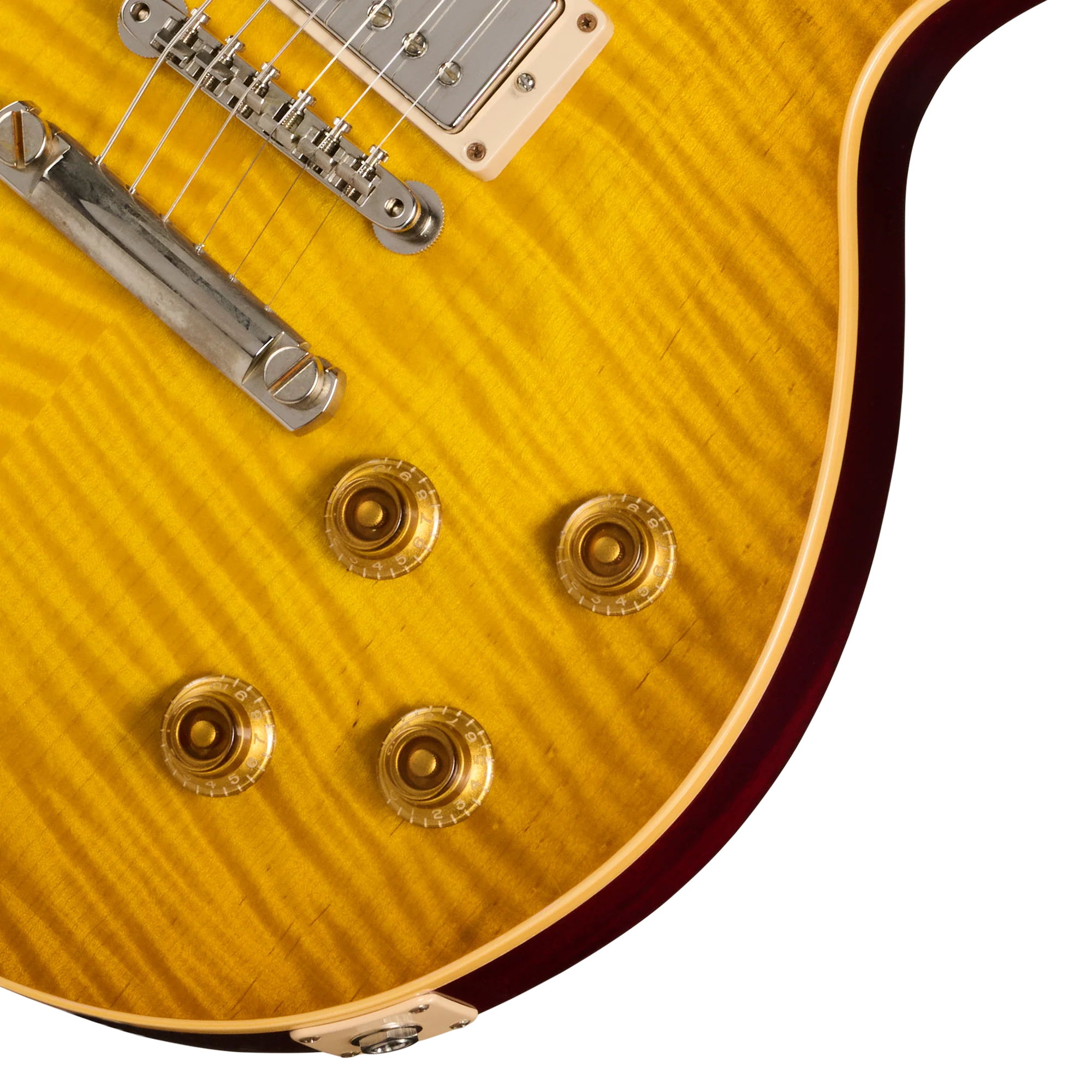 Gibson Custom Les Paul Axcess Standard with Stop Bar, VOS, Lemon Burst - Image 8