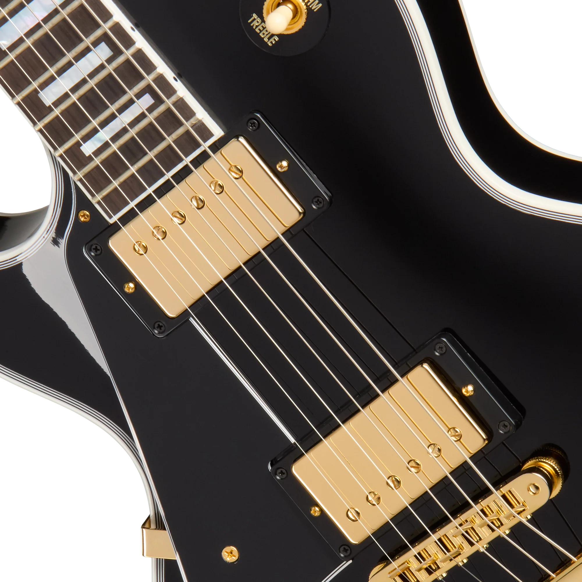 Gibson Custom Les Paul Custom, Left-Handed, Ebony - Image 7