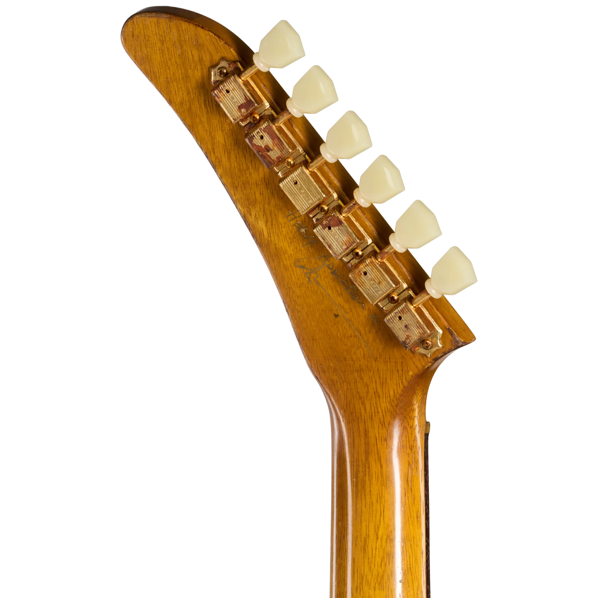 Gibson Custom Leo Scala Heavy Addiction Explorer #2, Natural - Image 7