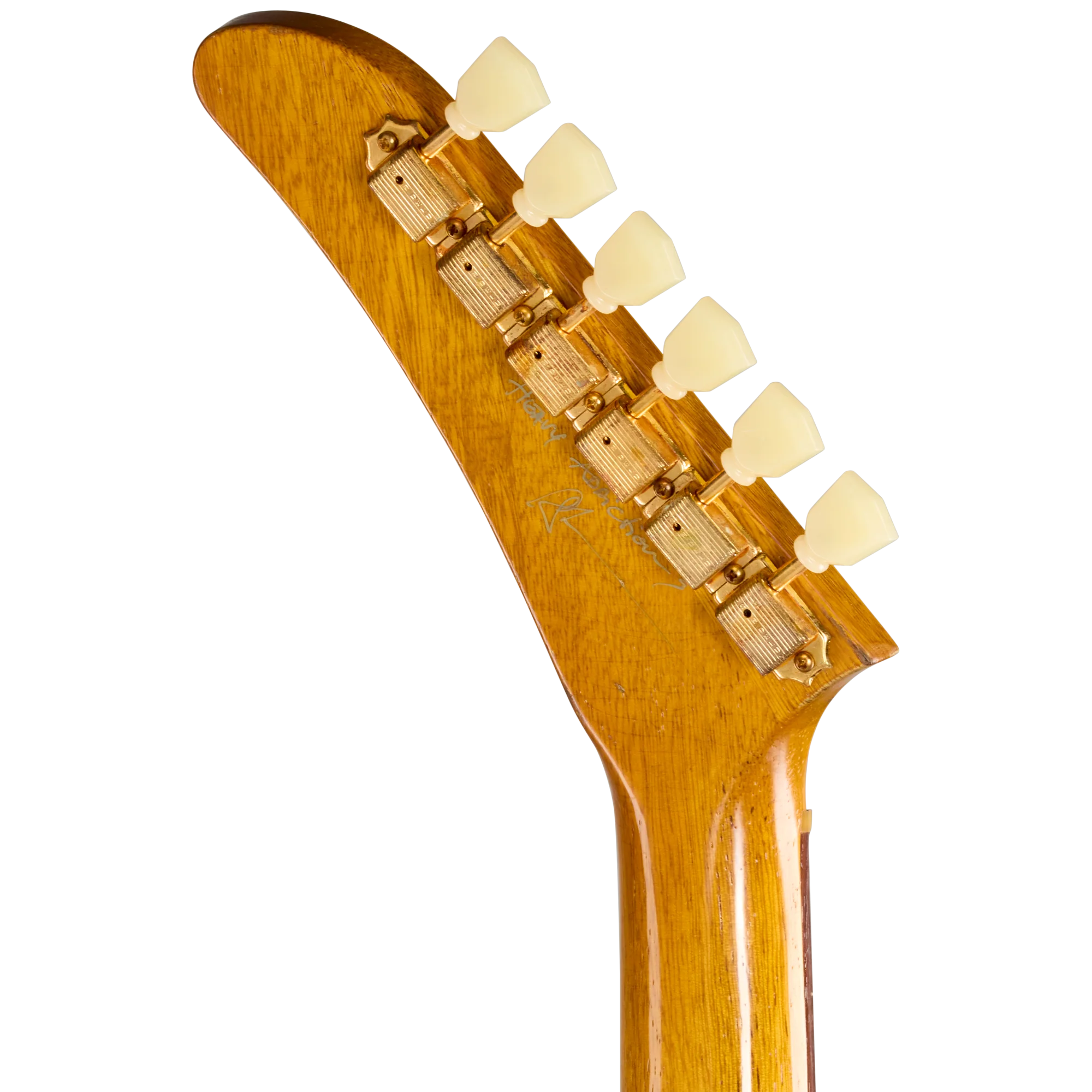 Gibson Custom Leo Scala Heavy Addiction Explorer #3, Natural - Image 6