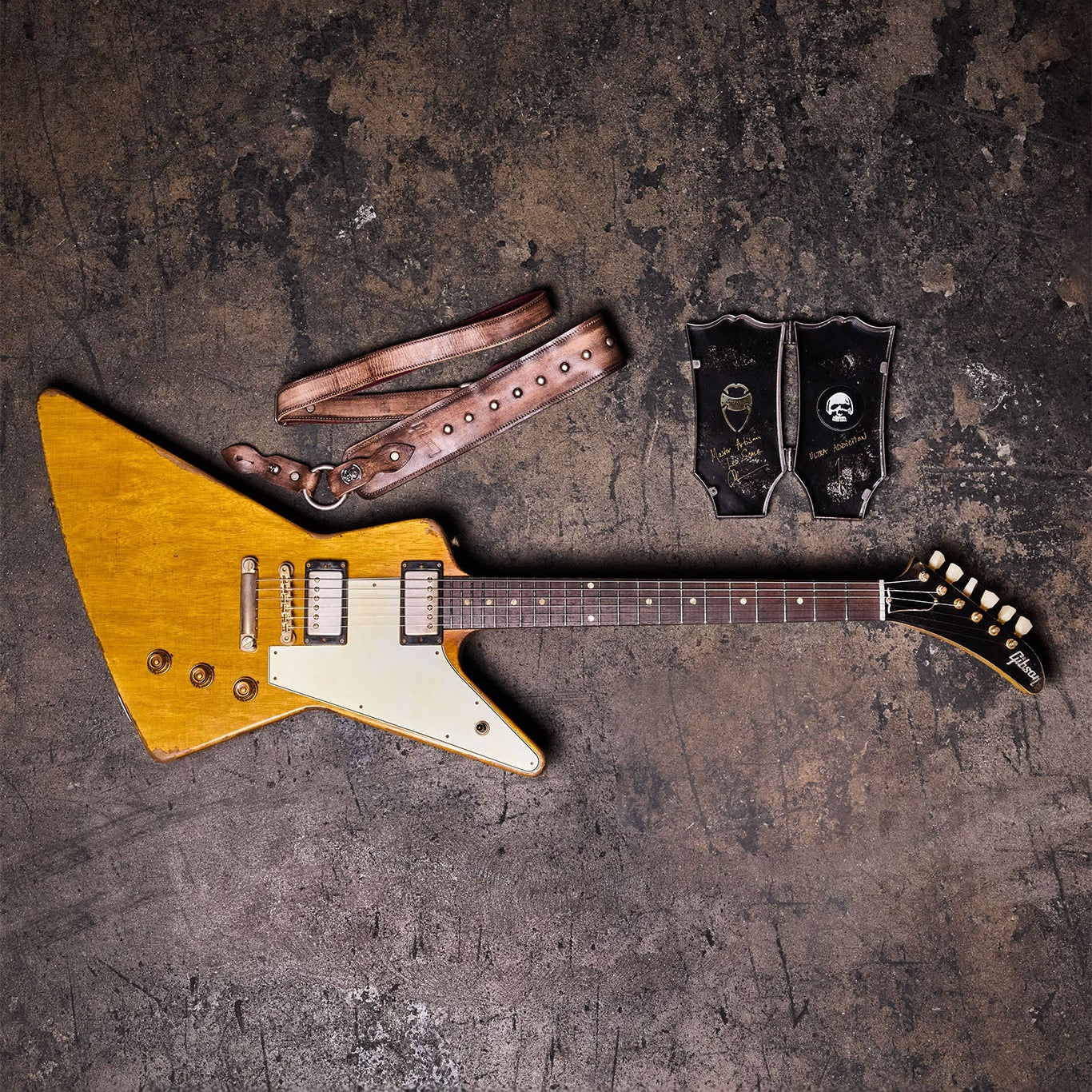 Gibson Custom Leo Scala Ultra Addiction Explorer #1, Natural - Image 8