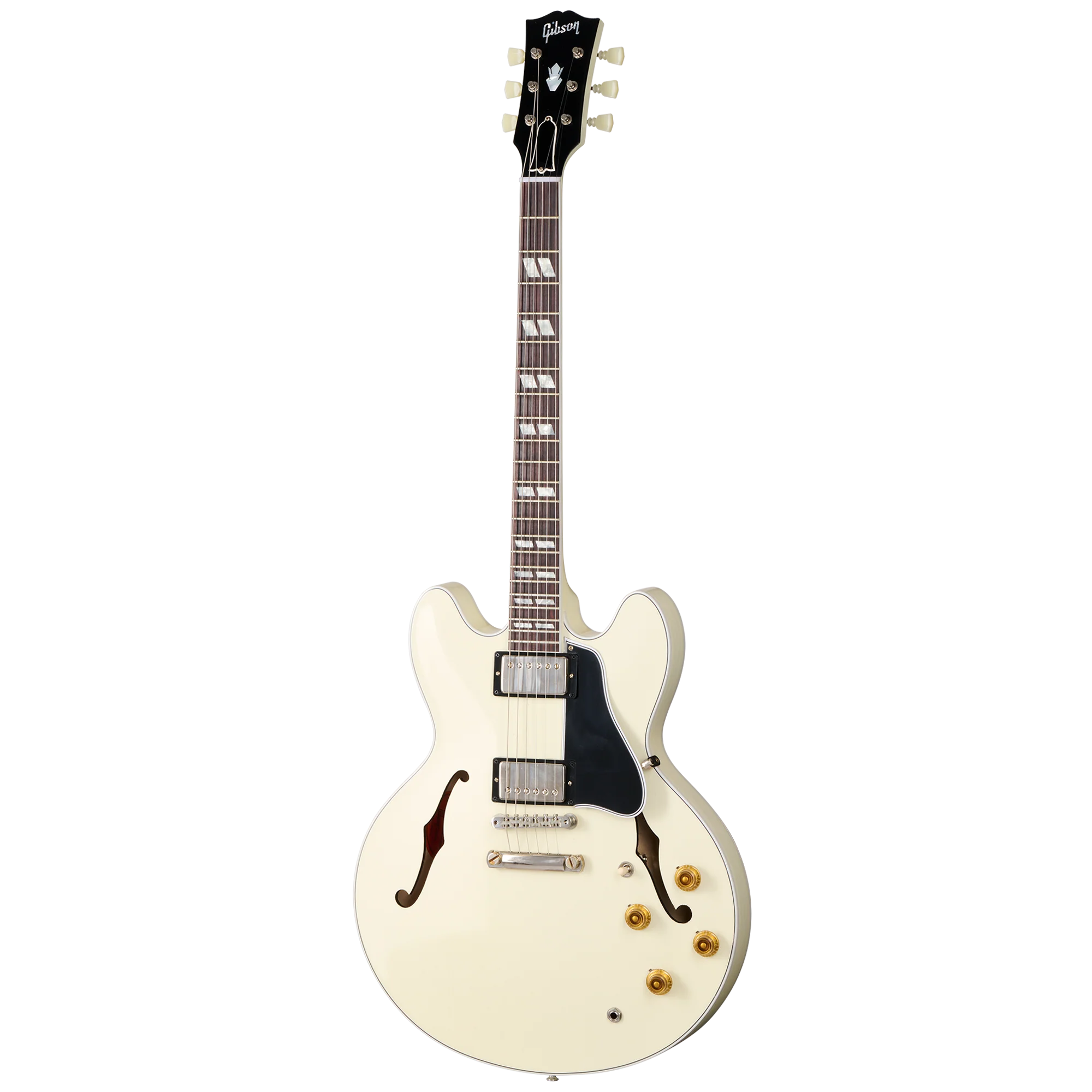 Gibson Custom 1964 ES-345 Reissue, Ultra Light Aged, Classic White - Image 3
