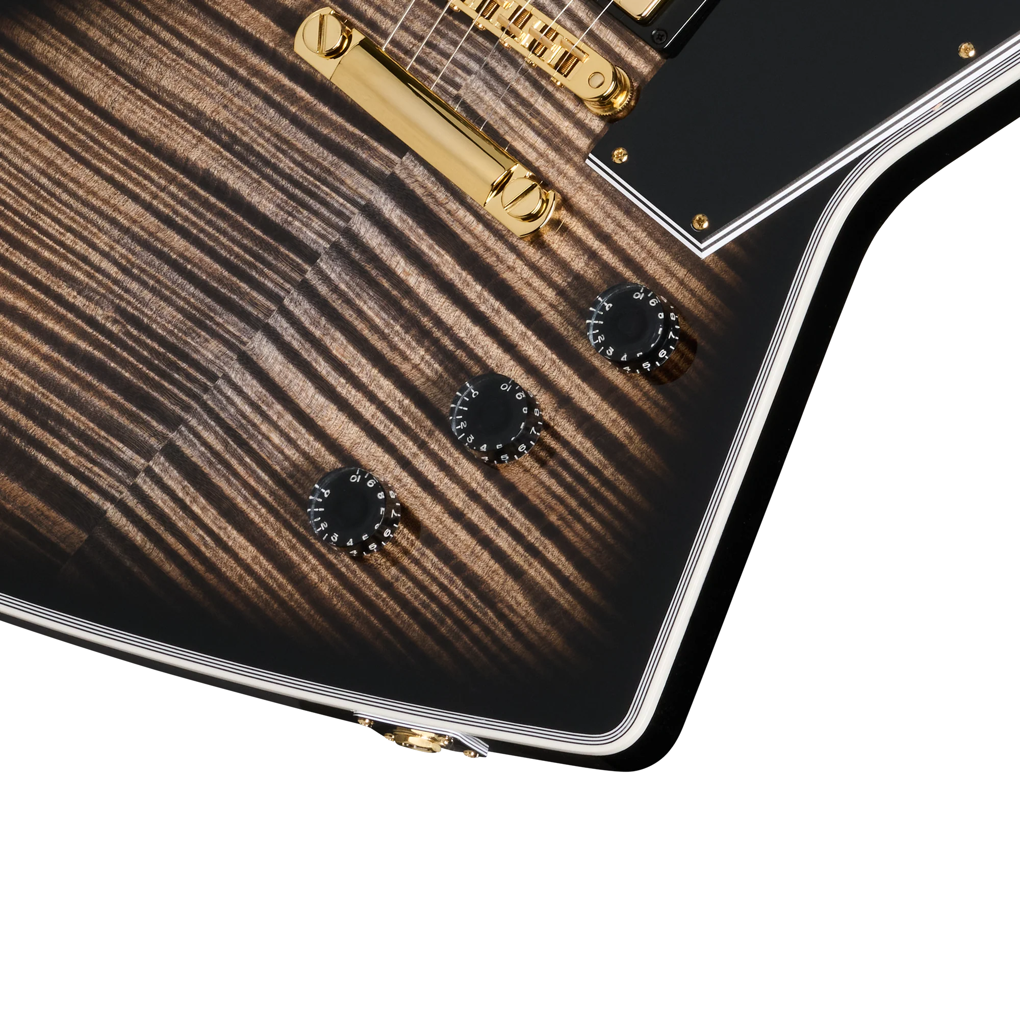 Gibson Custom Explorer Custom Figured Top, VOS, Cobra Burst - Image 8