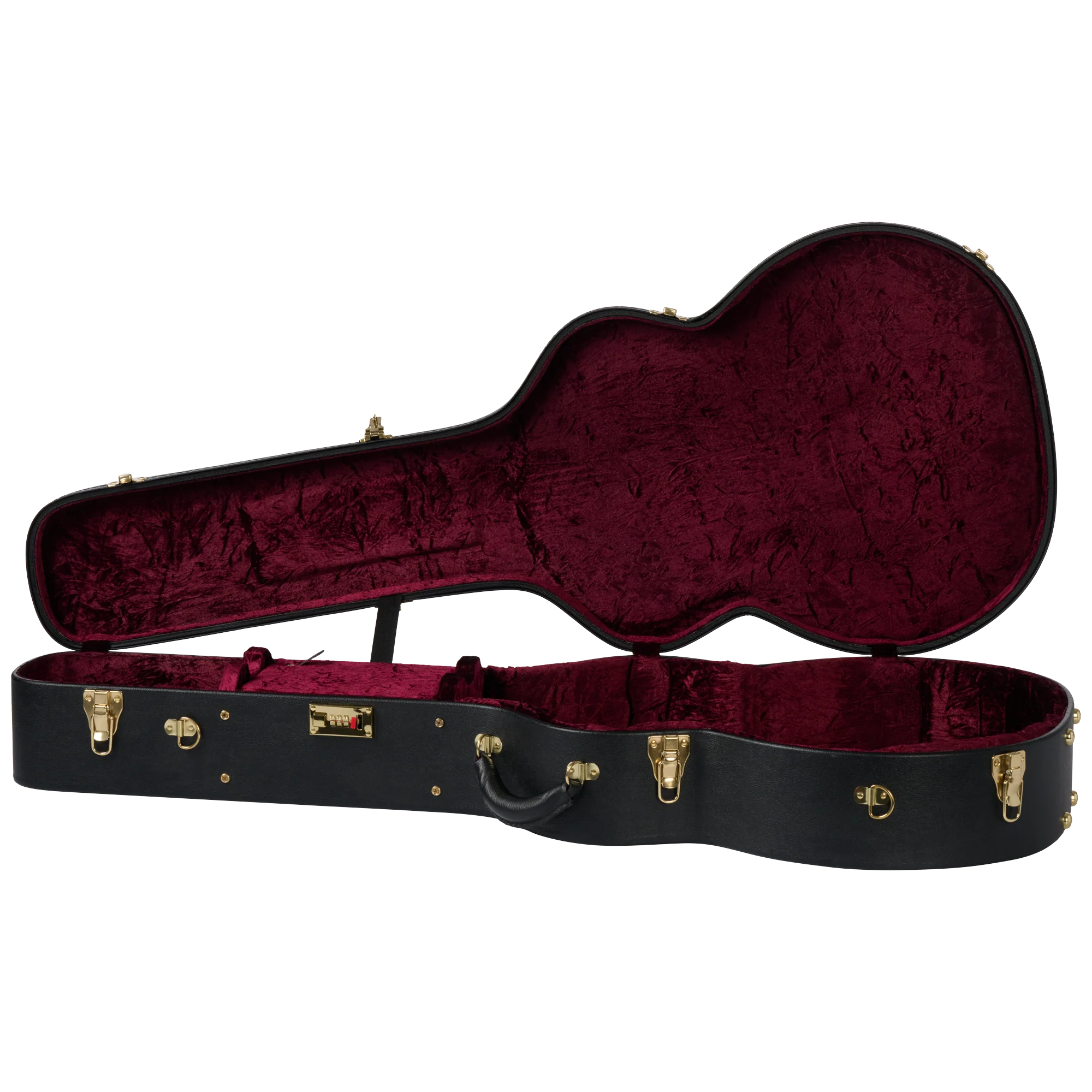 Gibson Custom SJ-200 Standard 3-Piece Back, Merlot Burst - Image 10