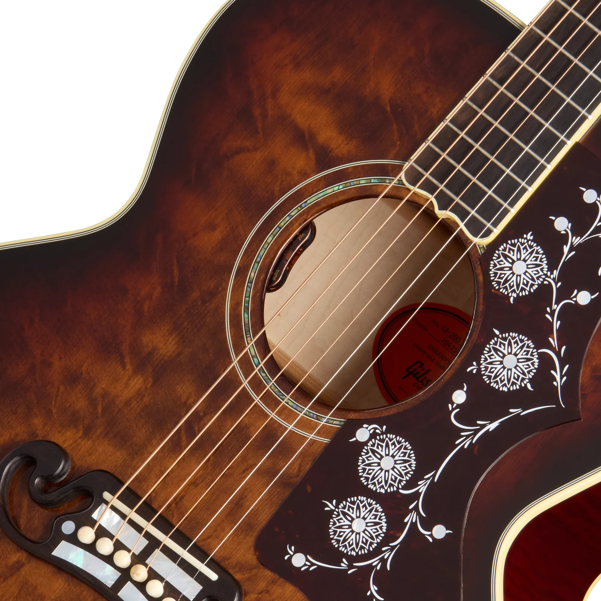 Gibson Custom SJ-200 Standard, Grizzly Burst - Image 7